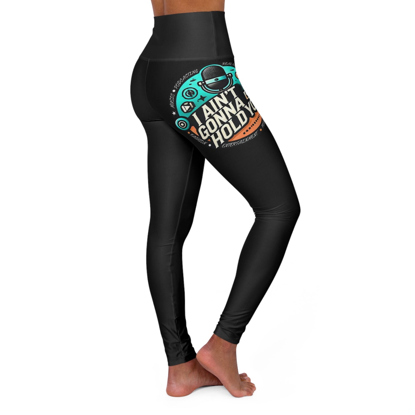 Logo print High Waisted Leggings
