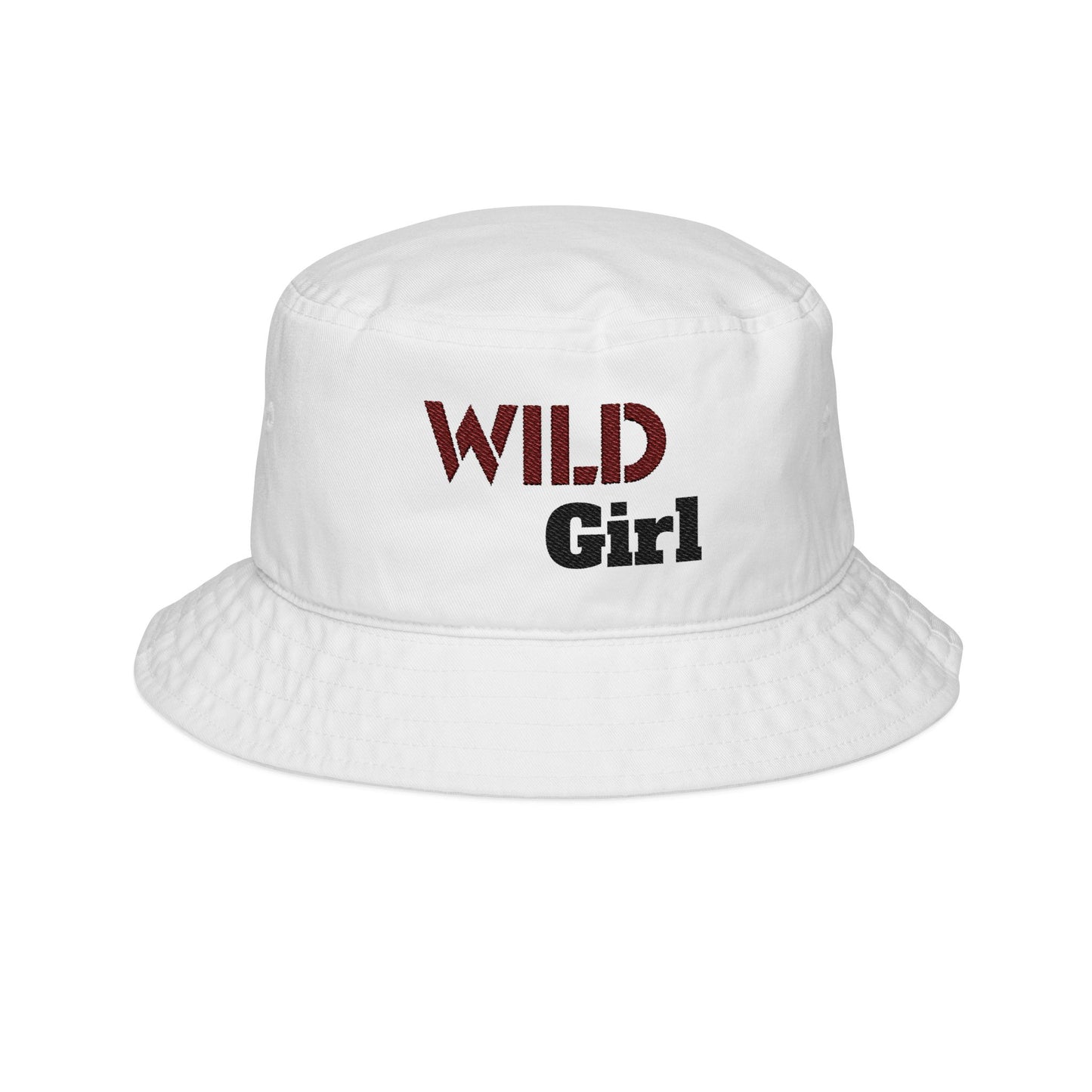 Bucket Hat - Girl Lifestyle with a Wild Side Embroidery