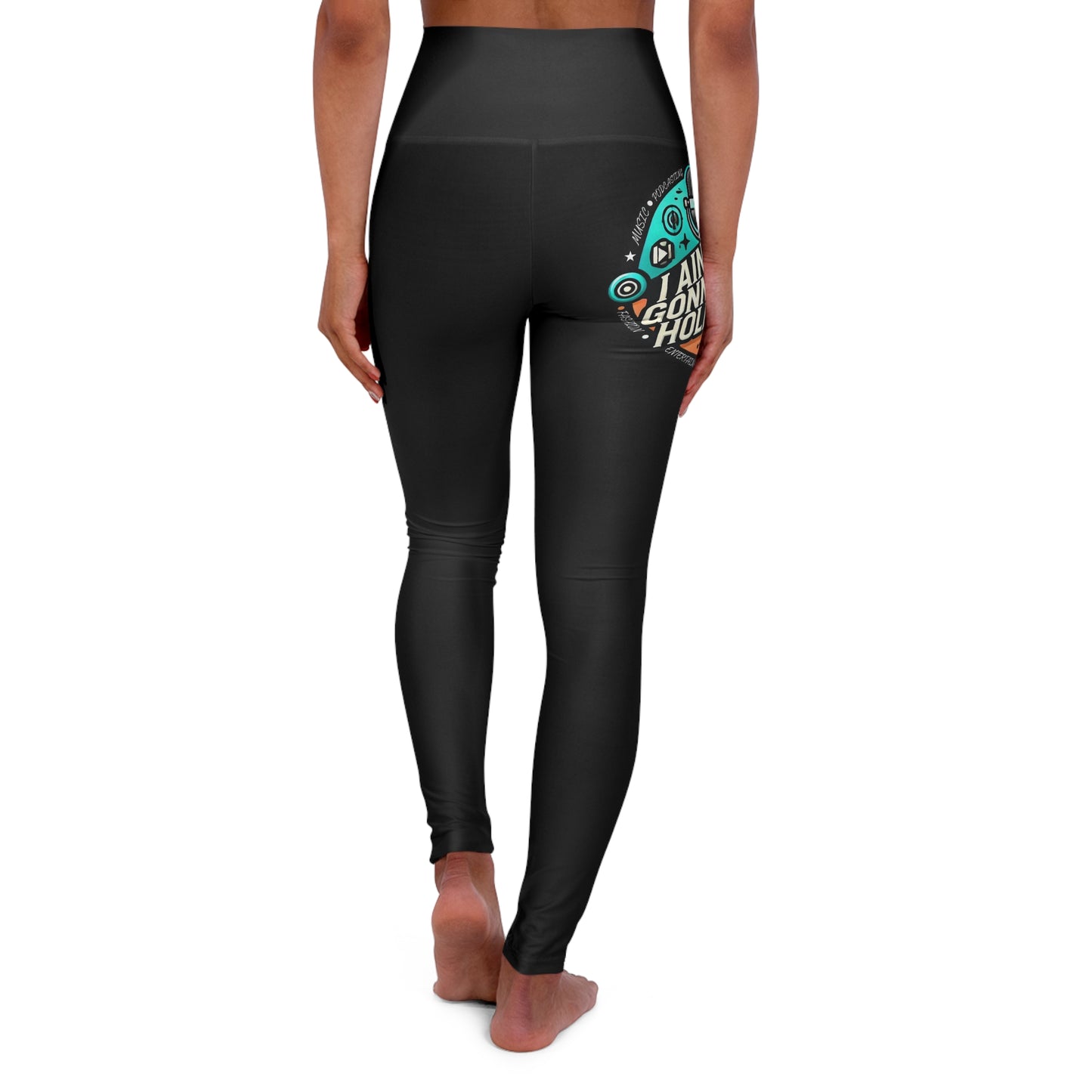 Logo print High Waisted Leggings