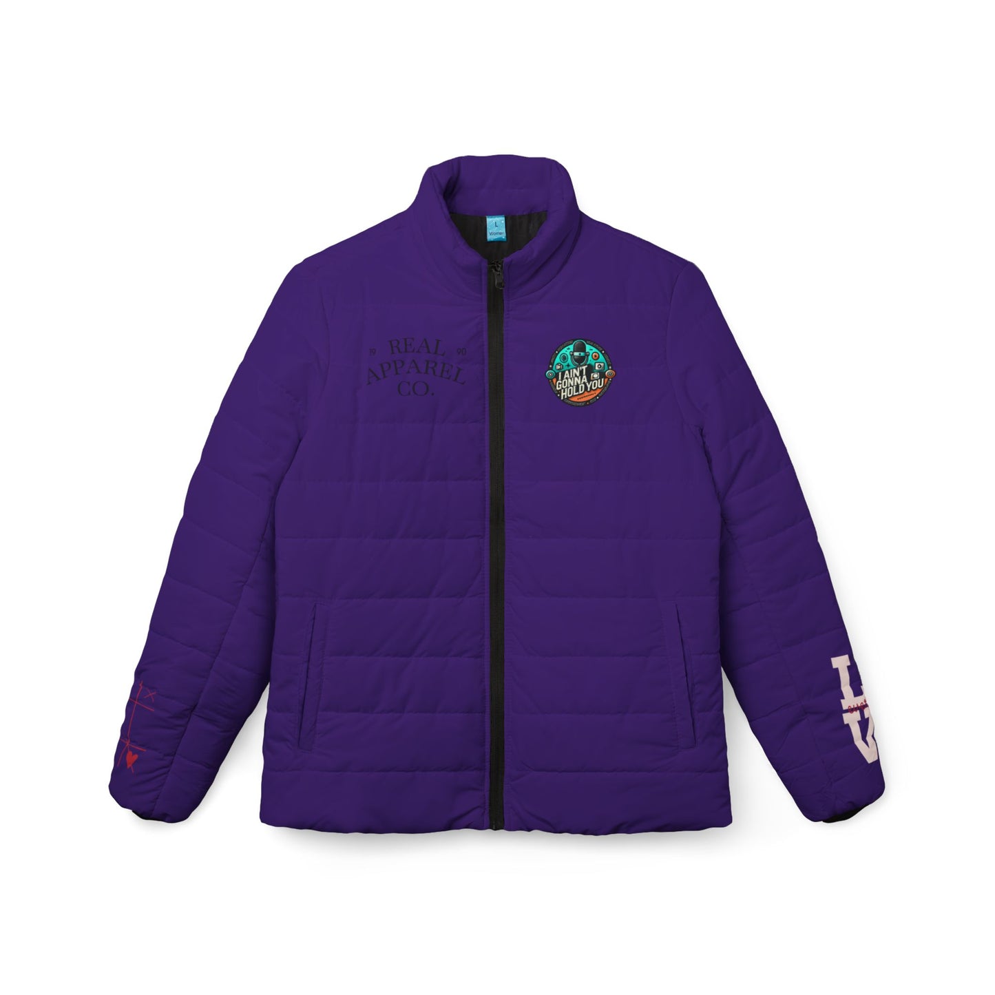 Love Prints Women's Puffer Jacket