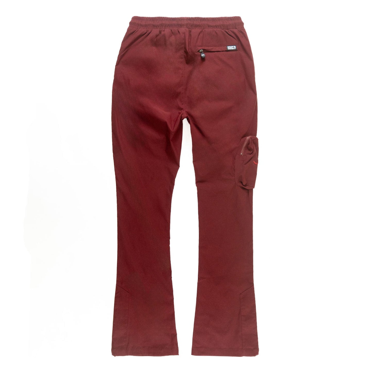 Sartoni Nylon Stacked Pants - Burgundy