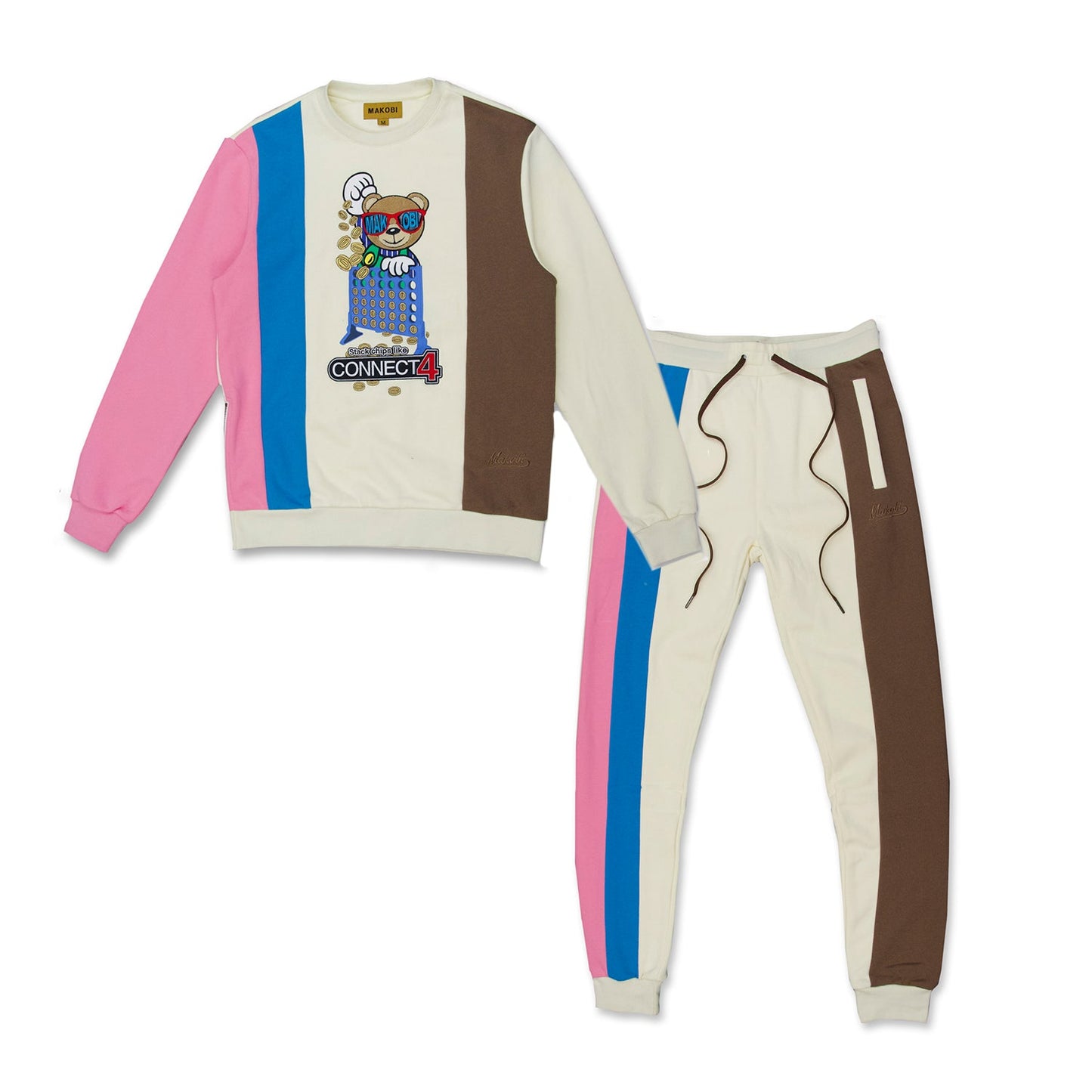 Stack chips like Connect 4 Sweater - Natural