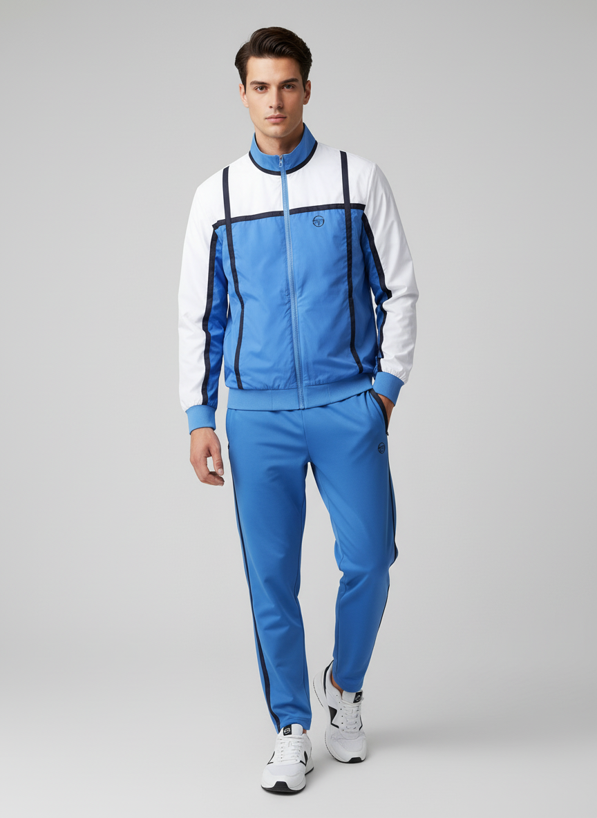 Campo Court Track Jacket- Ultramarine