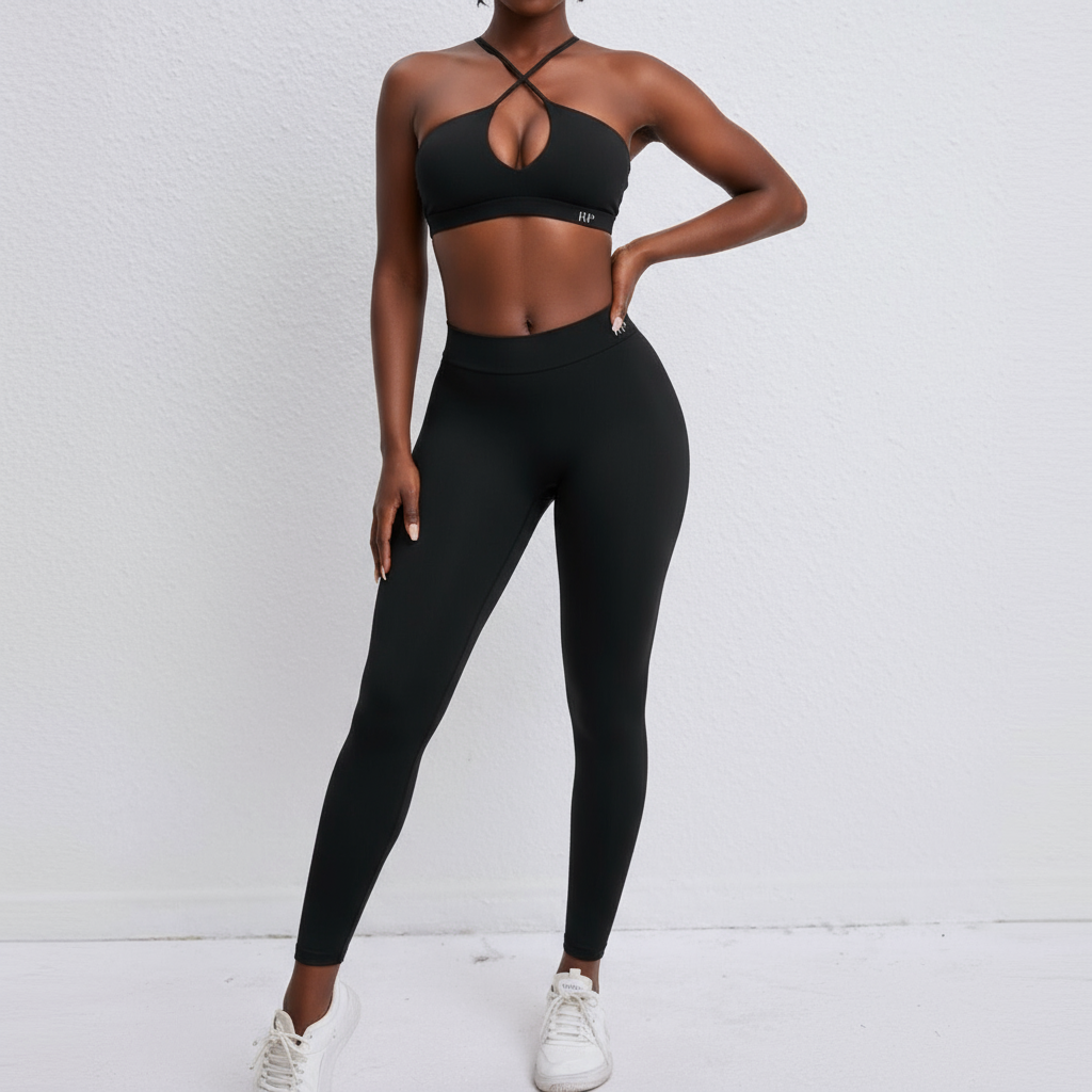 V Back Leggings