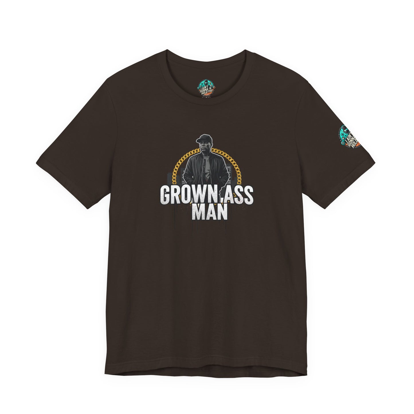 Grown Ass Man Graphic Tee — Funny Urban Slang T‑Shirt