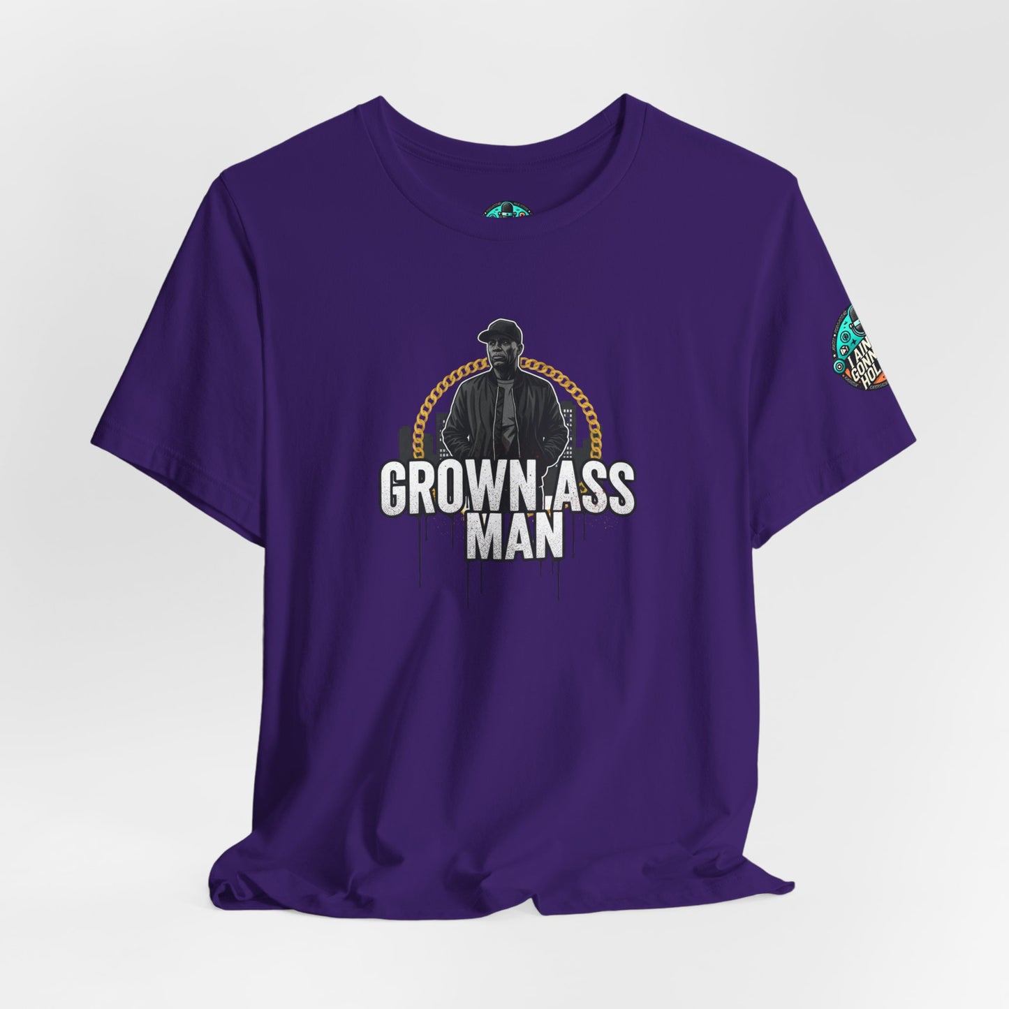 Grown Ass Man Graphic Tee — Funny Urban Slang T‑Shirt