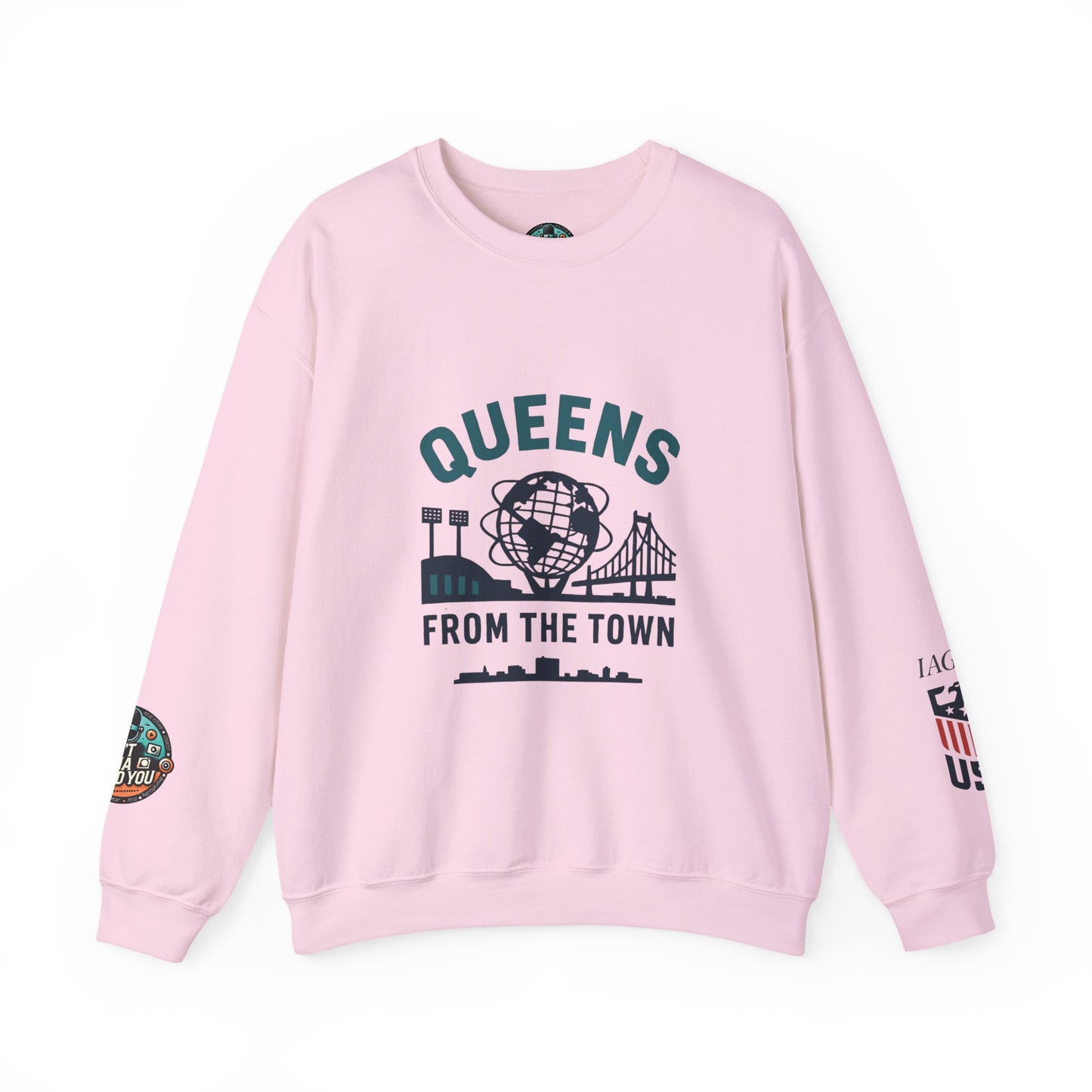 Queens From The Town Crewneck Sweatshirt — NYC Borough Pride Pullover