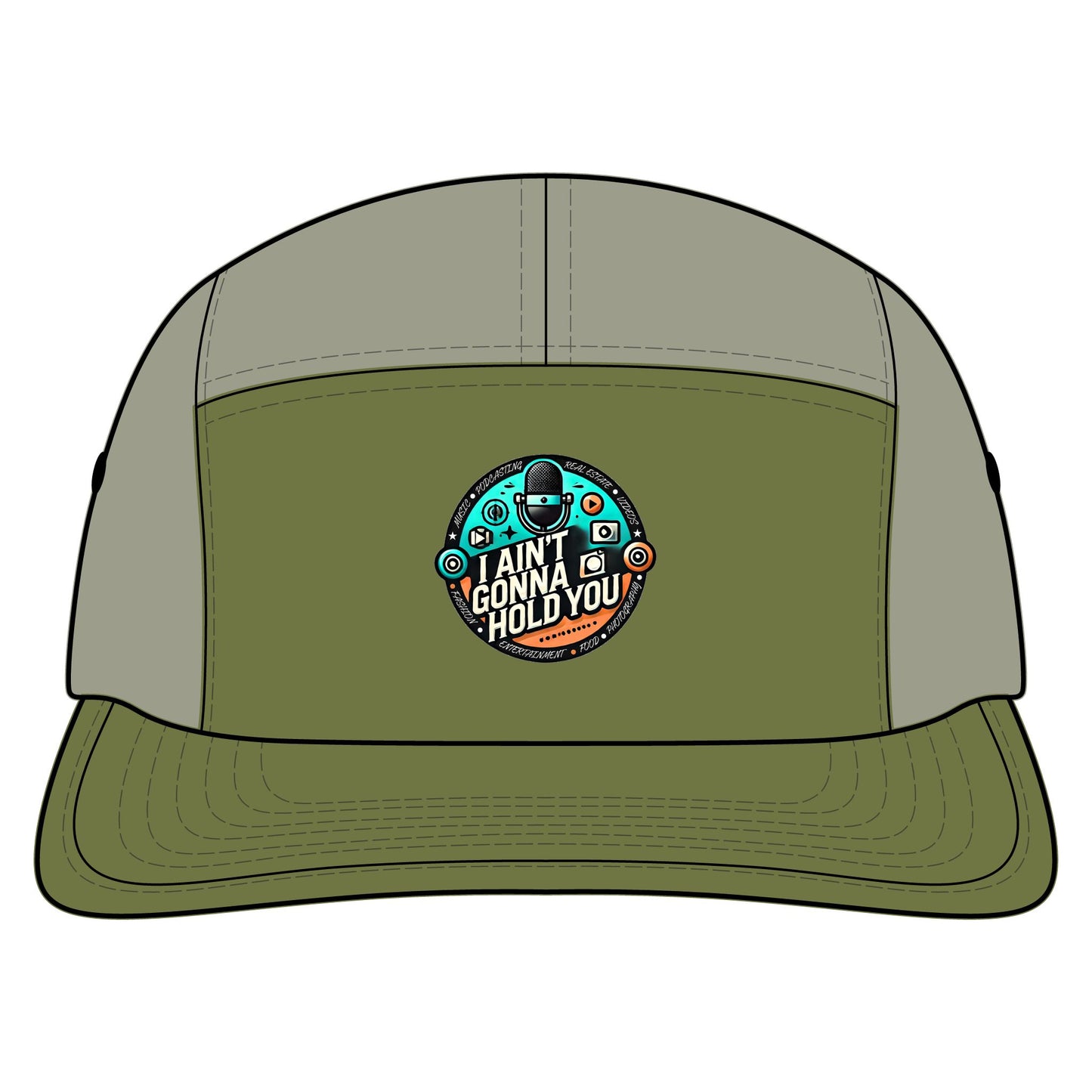 I Ain't Gonna Hold You Cap — Two-Tone Nylon Trucker Hat