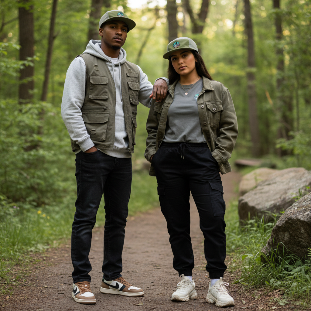 I Ain't Gonna Hold You Cap — Two-Tone Nylon Trucker Hat