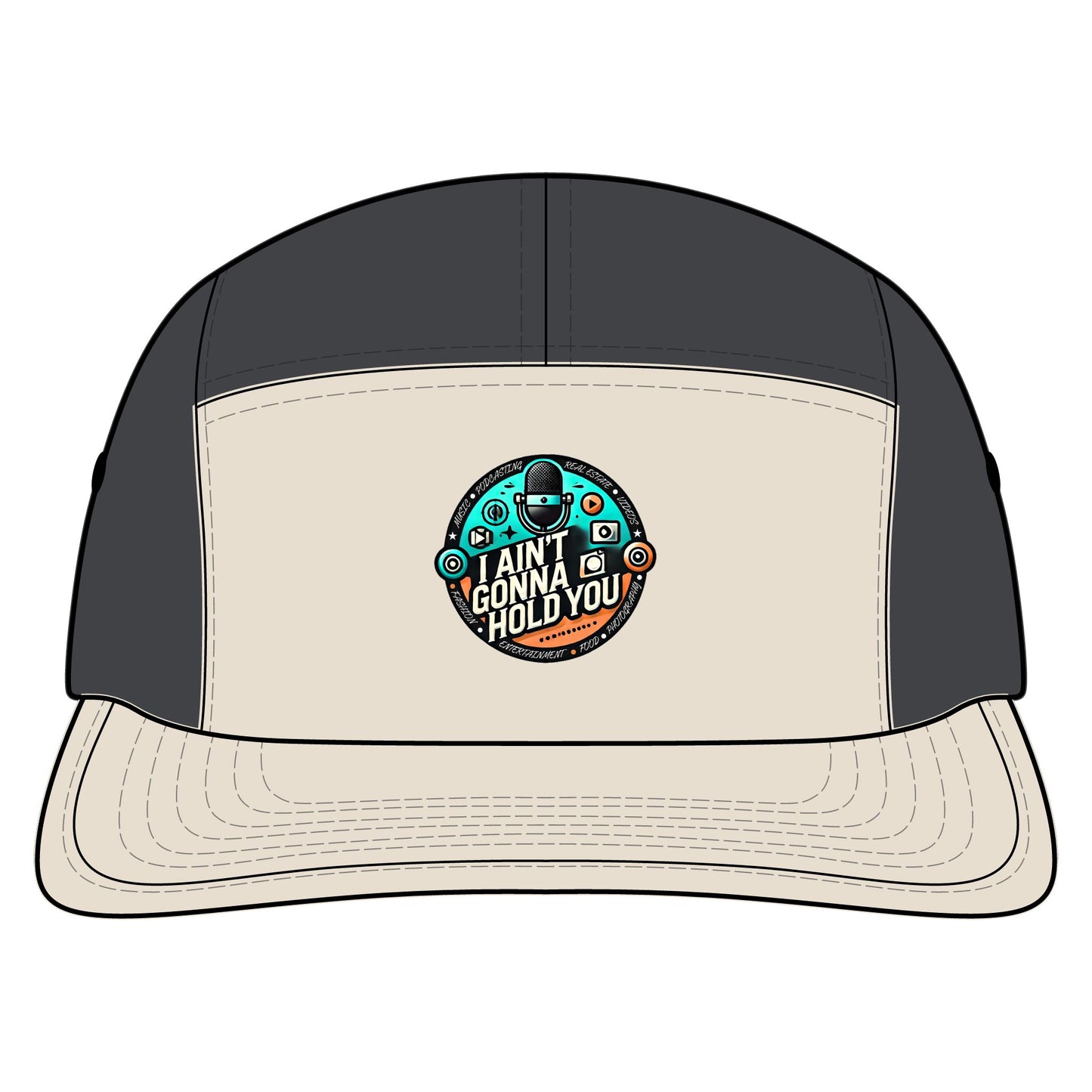 I Ain't Gonna Hold You Cap — Two-Tone Nylon Trucker Hat