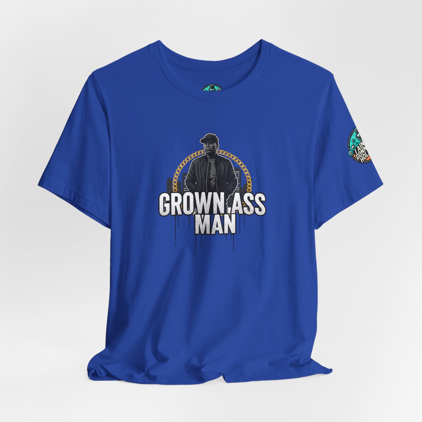 Grown Ass Man Graphic Tee — Funny Urban Slang T‑Shirt