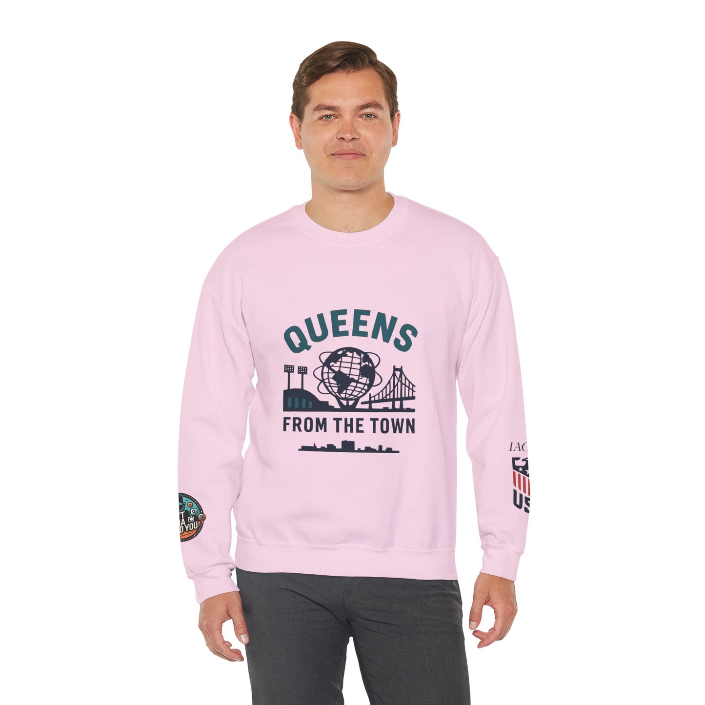 Queens From The Town Crewneck Sweatshirt — NYC Borough Pride Pullover