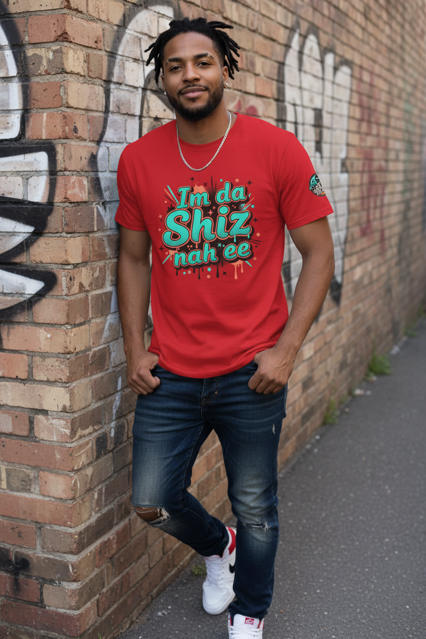 I'm da Shiz nah'ee Graphic Tee — Funny Urban Slang T‑Shirt