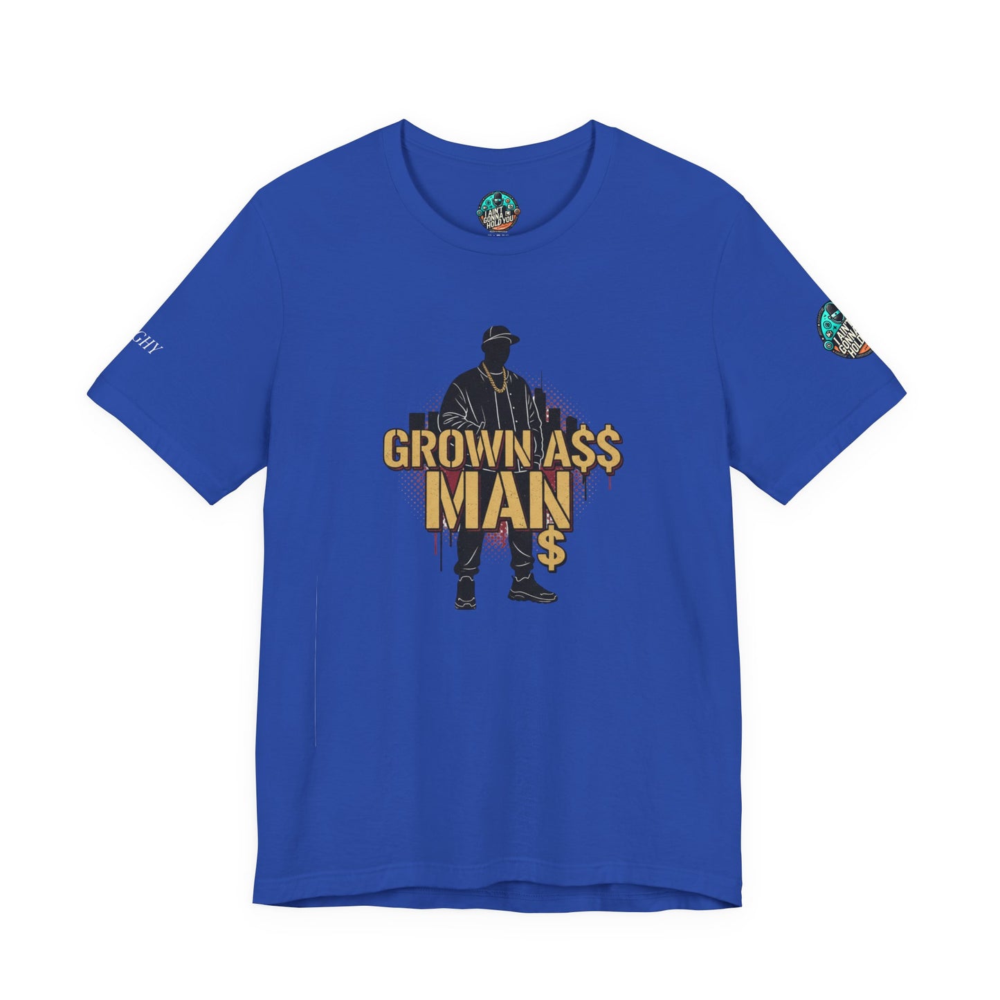 Grown Ass Man 3.0 Graphic Tee — Funny Urban Slang T‑Shirt