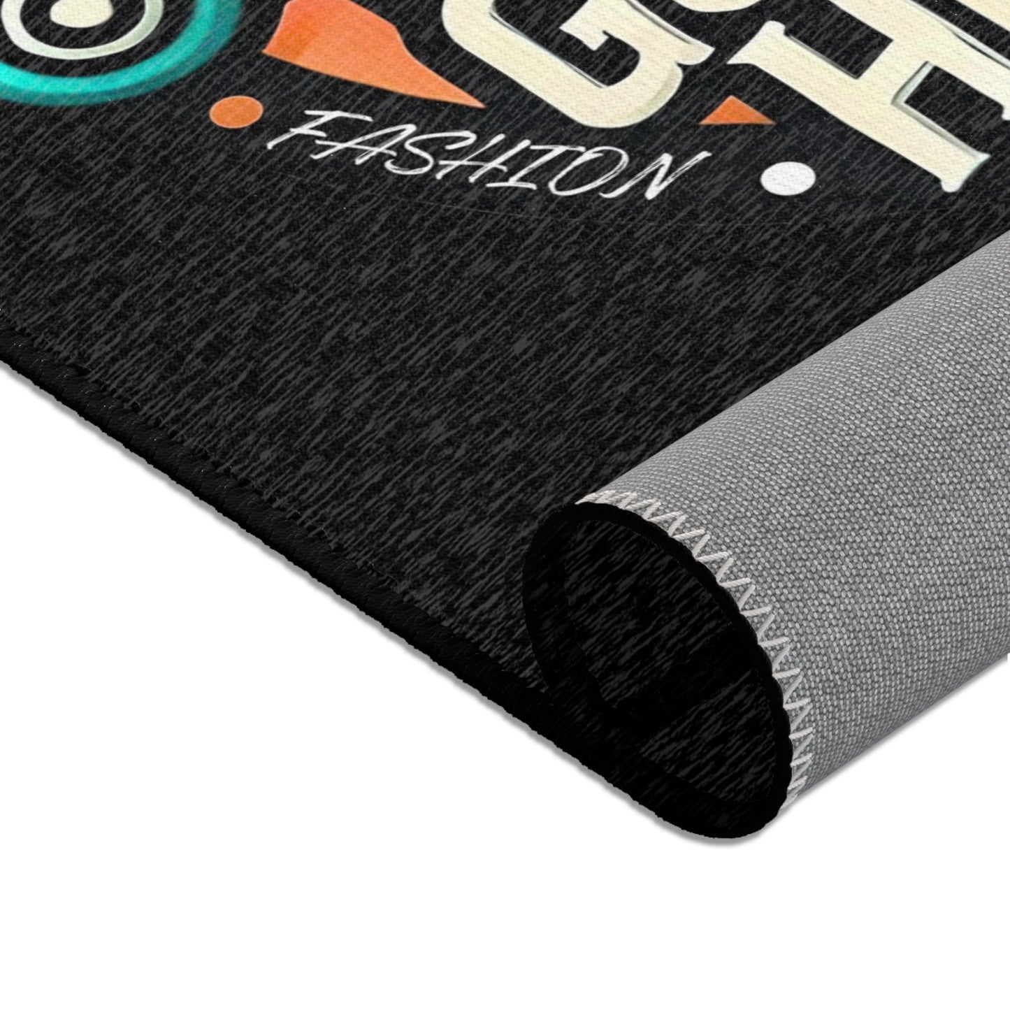 I Ain't Gonna Hold You Area Rug — Vintage Podcast & Streaming Microphone Floor Mat