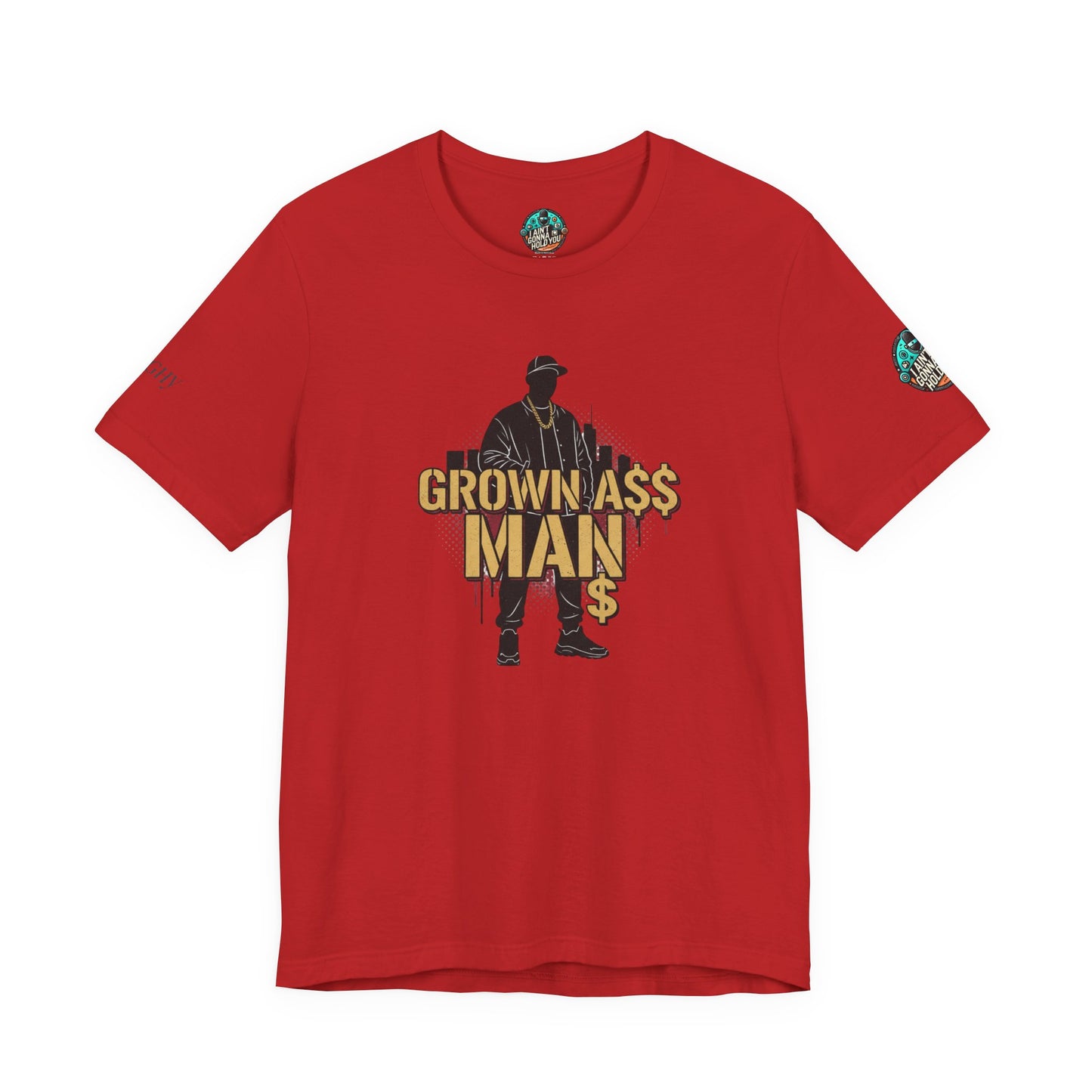 Grown Ass Man 3.0 Graphic Tee — Funny Urban Slang T‑Shirt