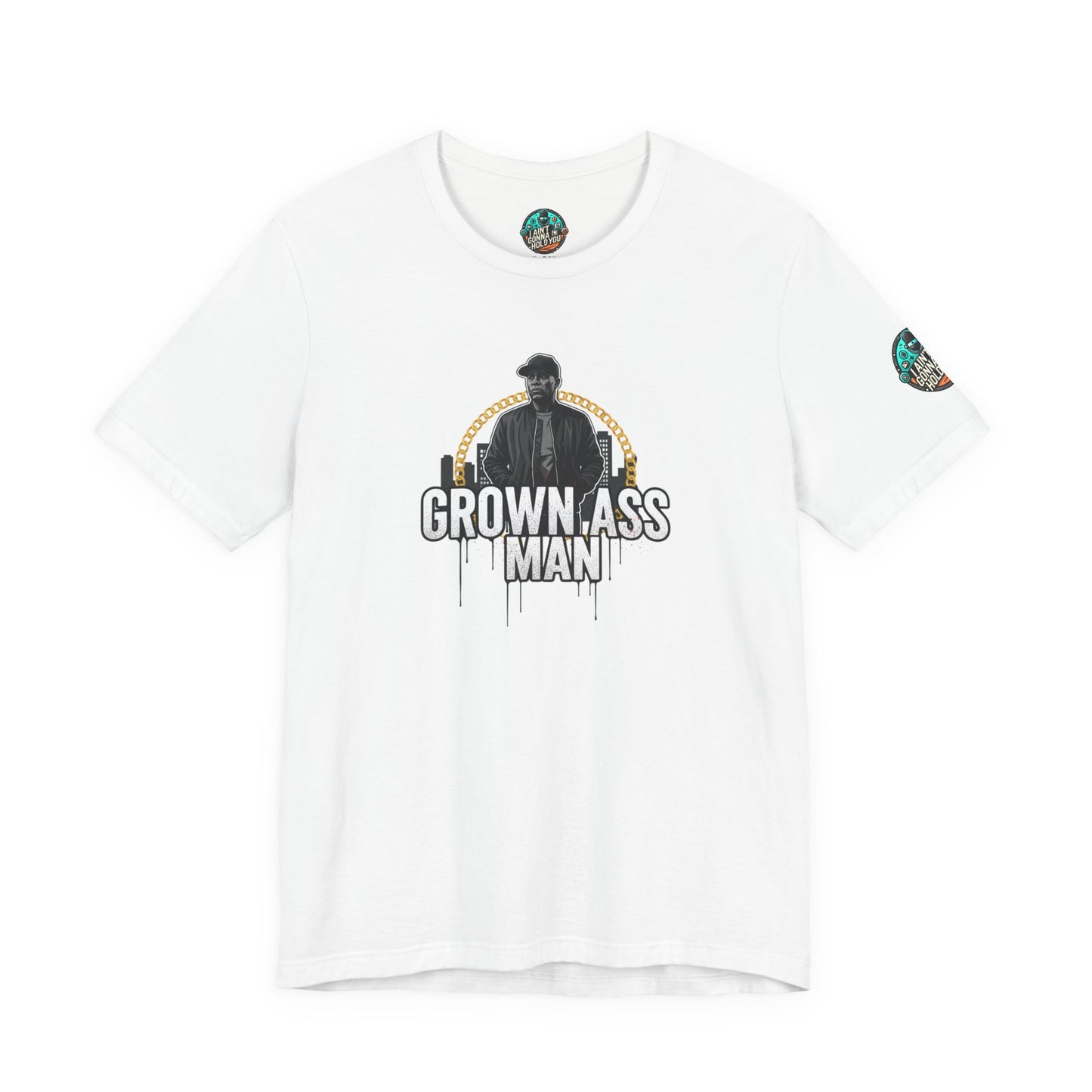 Grown Ass Man Graphic Tee — Funny Urban Slang T‑Shirt