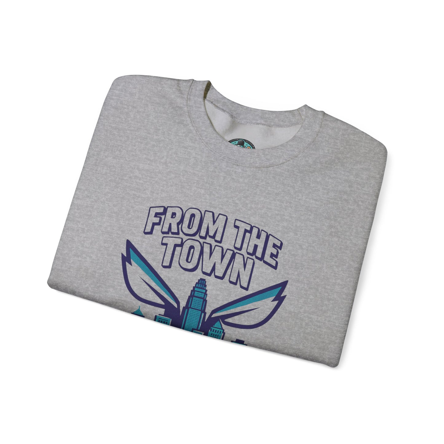 Charlotte From The Town Crewneck Sweatshirt — Queen City Pride Pullover