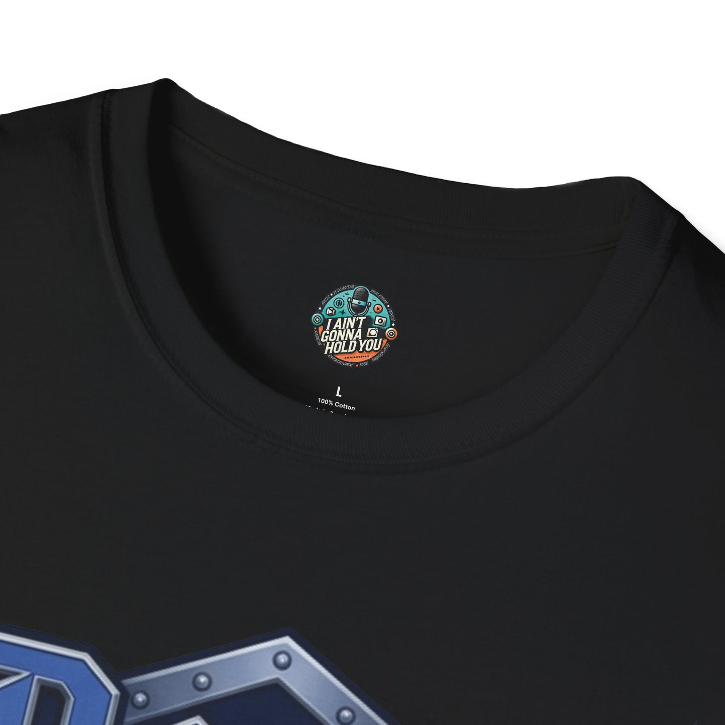 Dope Spells Itself T-Shirt — Retro Lightning Graphic Blue Tee