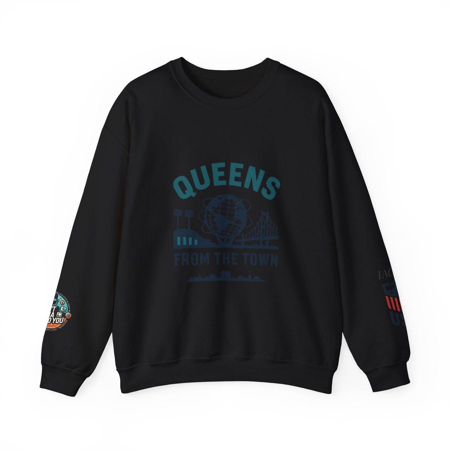 Queens From The Town Crewneck Sweatshirt — NYC Borough Pride Pullover