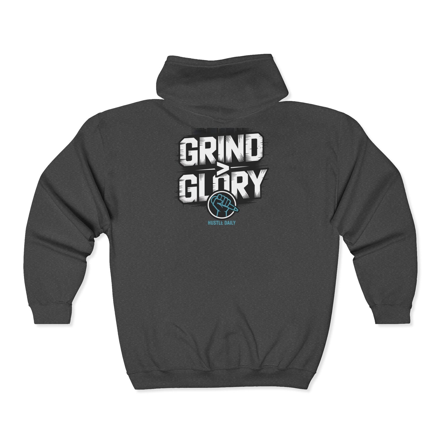 Full Zip Hooded Sweatshirt - IAGHY logo