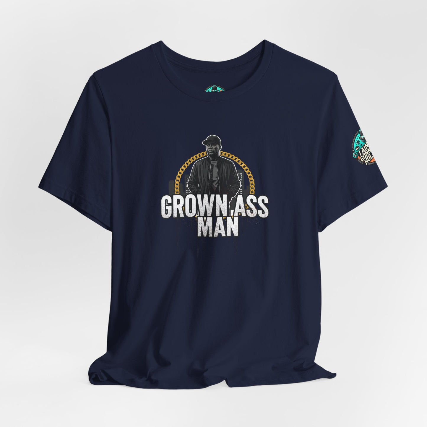 Grown Ass Man Graphic Tee — Funny Urban Slang T‑Shirt