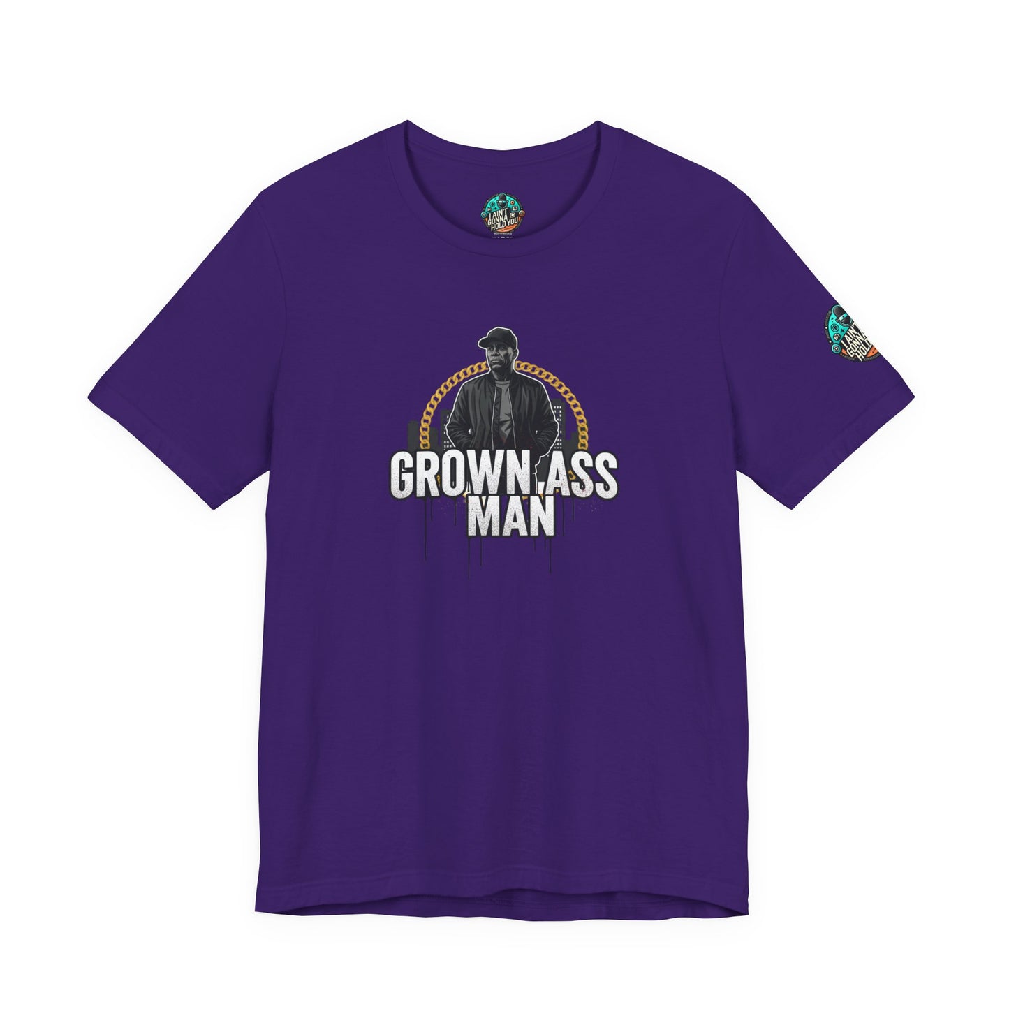 Grown Ass Man Graphic Tee — Funny Urban Slang T‑Shirt