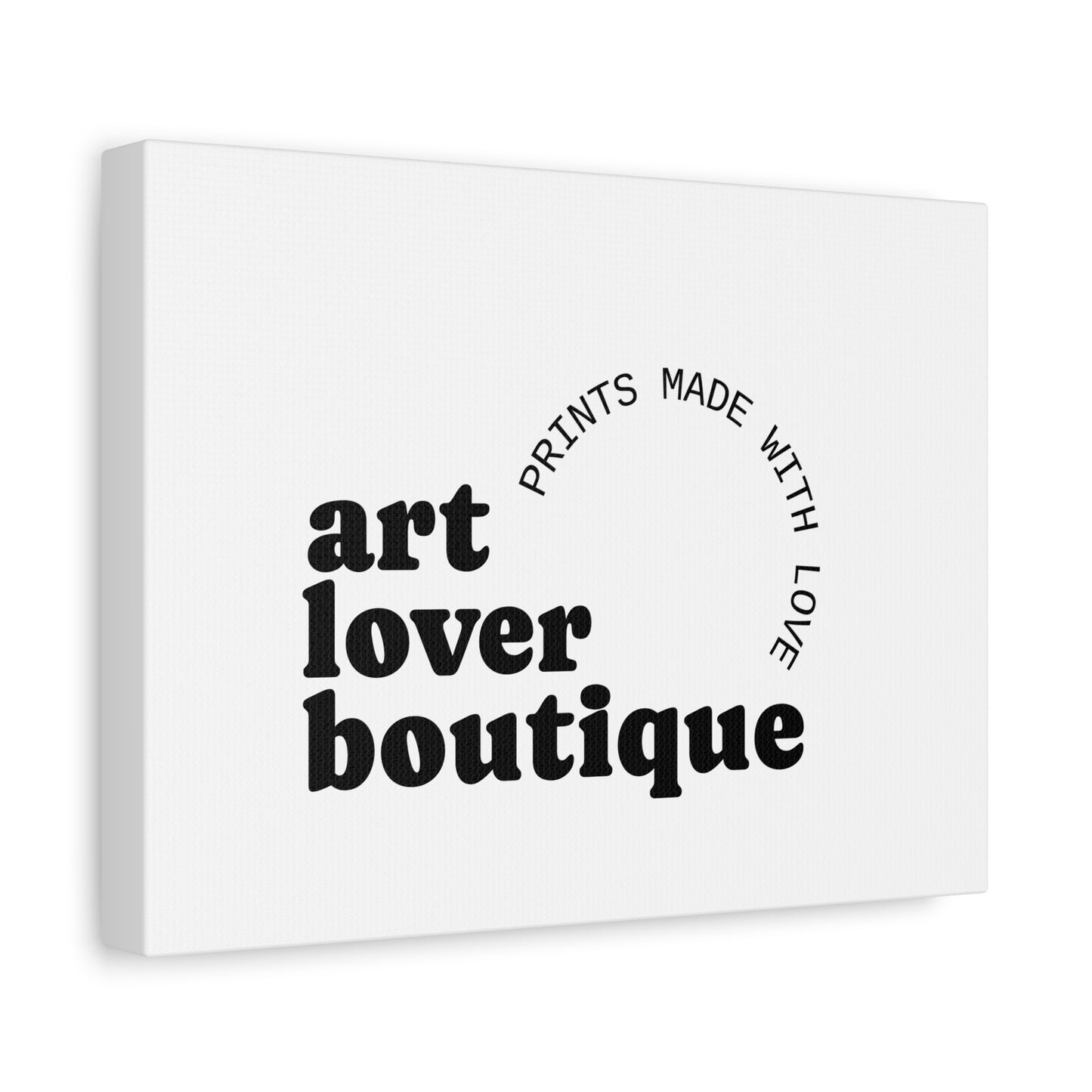 Art Lover Boutique Matte Canvas Wall Art — "Prints Made With Love"