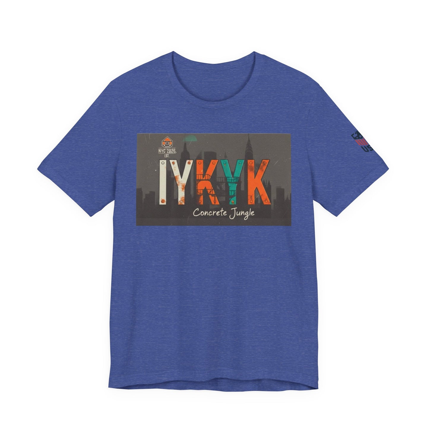 Concrete Jungle T-Shirt — IYKYK with IAGHY logo