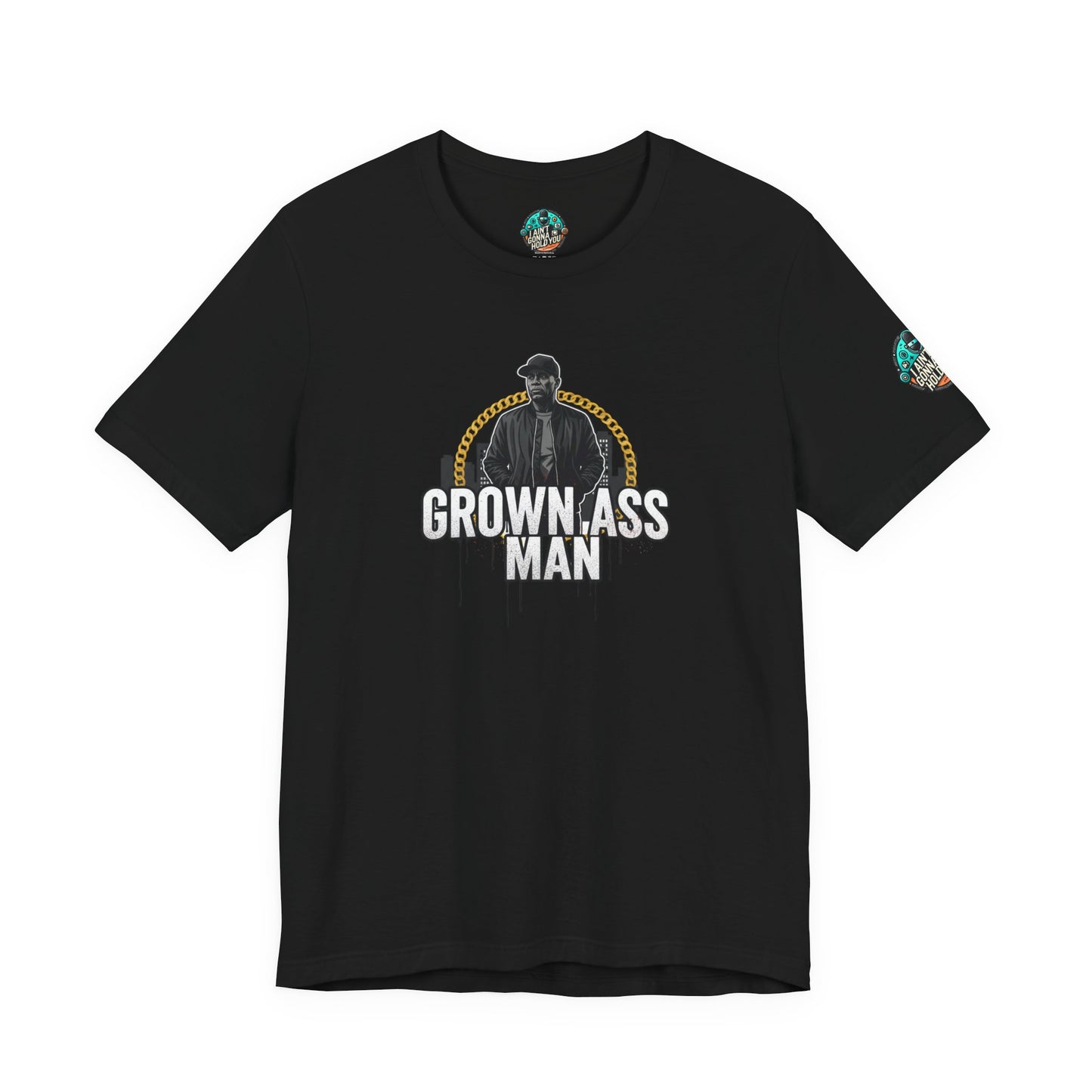 Grown Ass Man Graphic Tee — Funny Urban Slang T‑Shirt