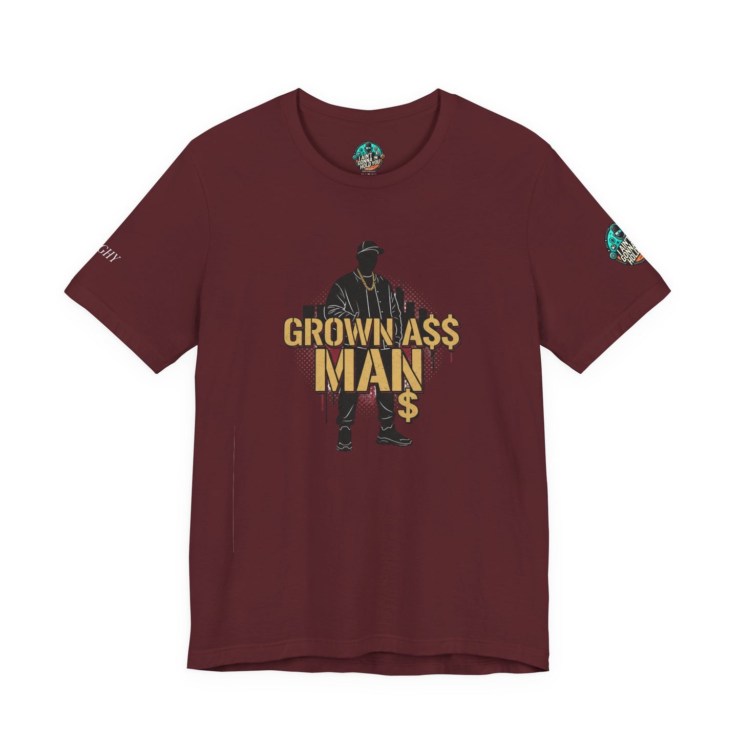 Grown Ass Man 3.0 Graphic Tee — Funny Urban Slang T‑Shirt