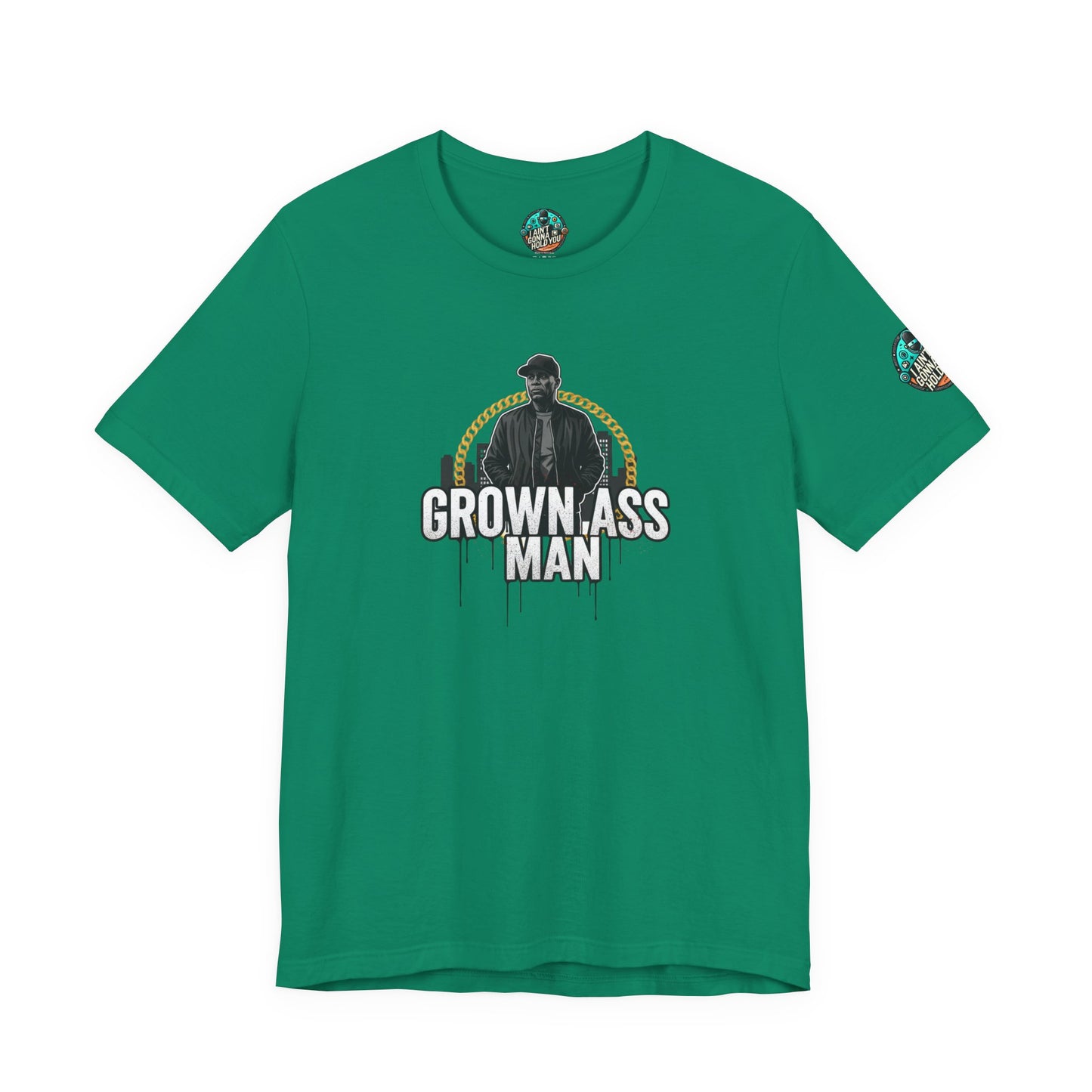 Grown Ass Man Graphic Tee — Funny Urban Slang T‑Shirt