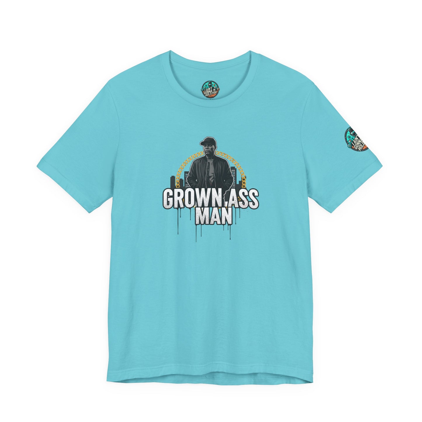 Grown Ass Man Graphic Tee — Funny Urban Slang T‑Shirt