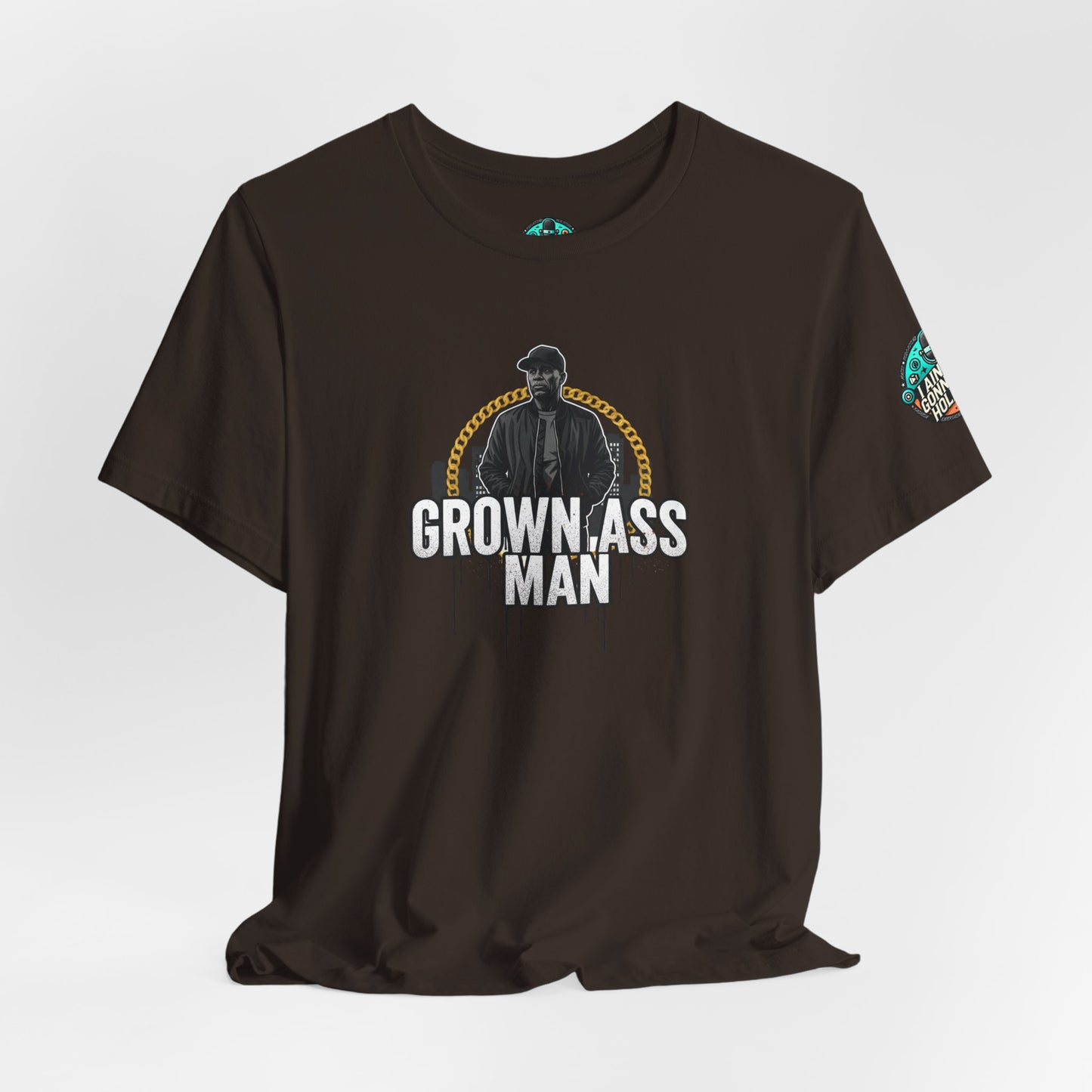 Grown Ass Man Graphic Tee — Funny Urban Slang T‑Shirt