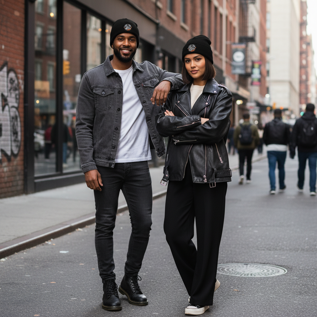 Beanie Hat with Logo