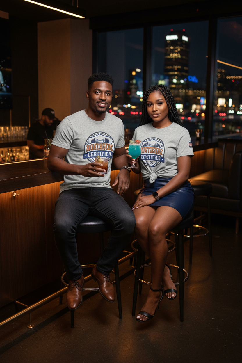 Northside Certified City Skyline Tee inspired by Singer TJ Cullum