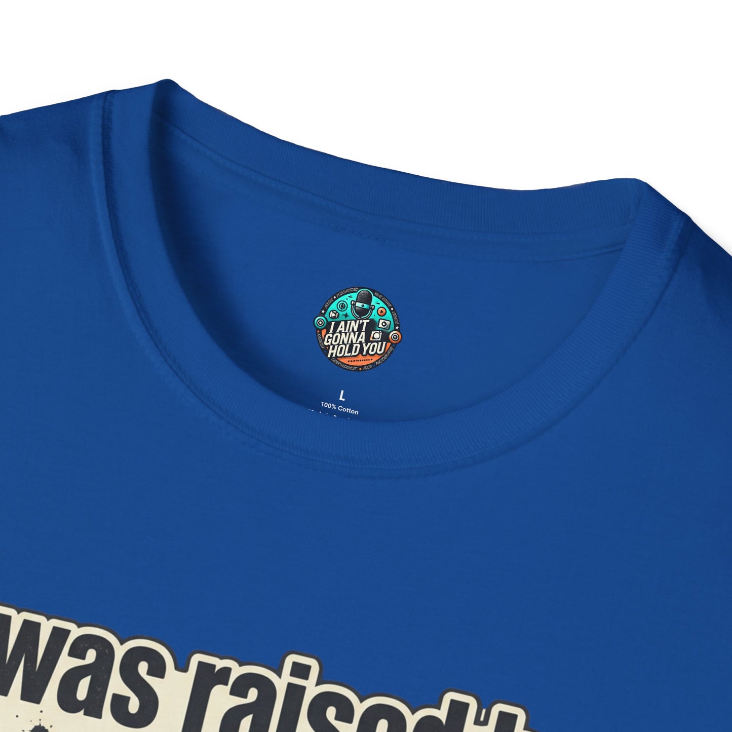 Raised by OGs Not IG T-Shirt — Retro Statement Tee for Streetwise Pride