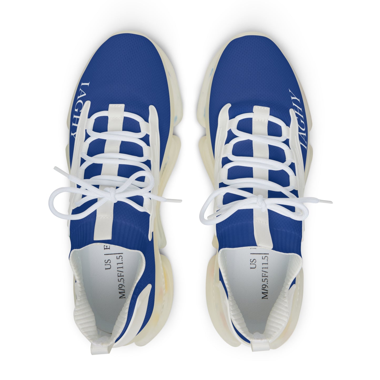 Blue Mesh Sneakers - 'I AINT GONNA HOLD YOU' Exclusive Collection for Men