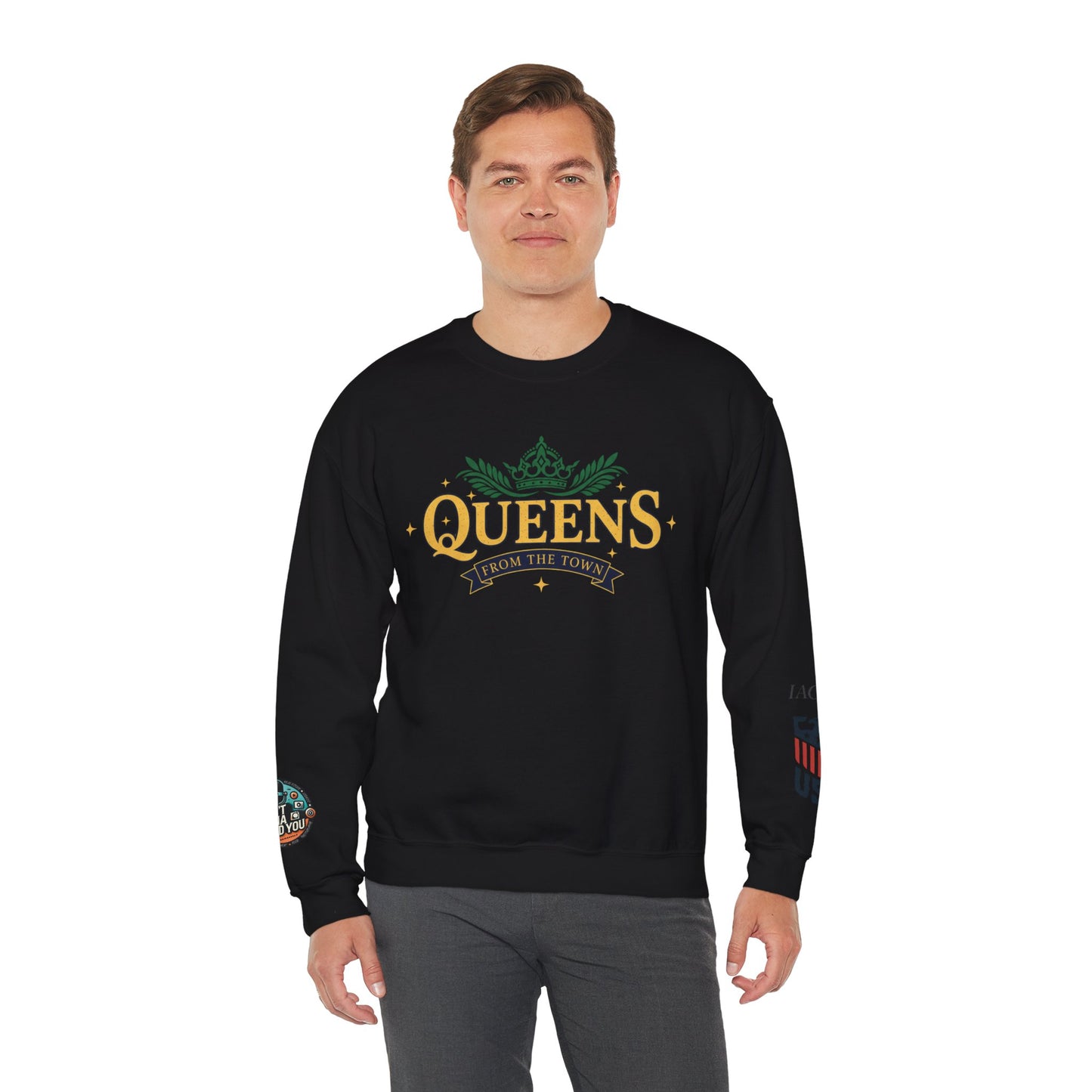 Queens From The Town Crewneck Sweatshirt — NYC Borough Pride Pullover