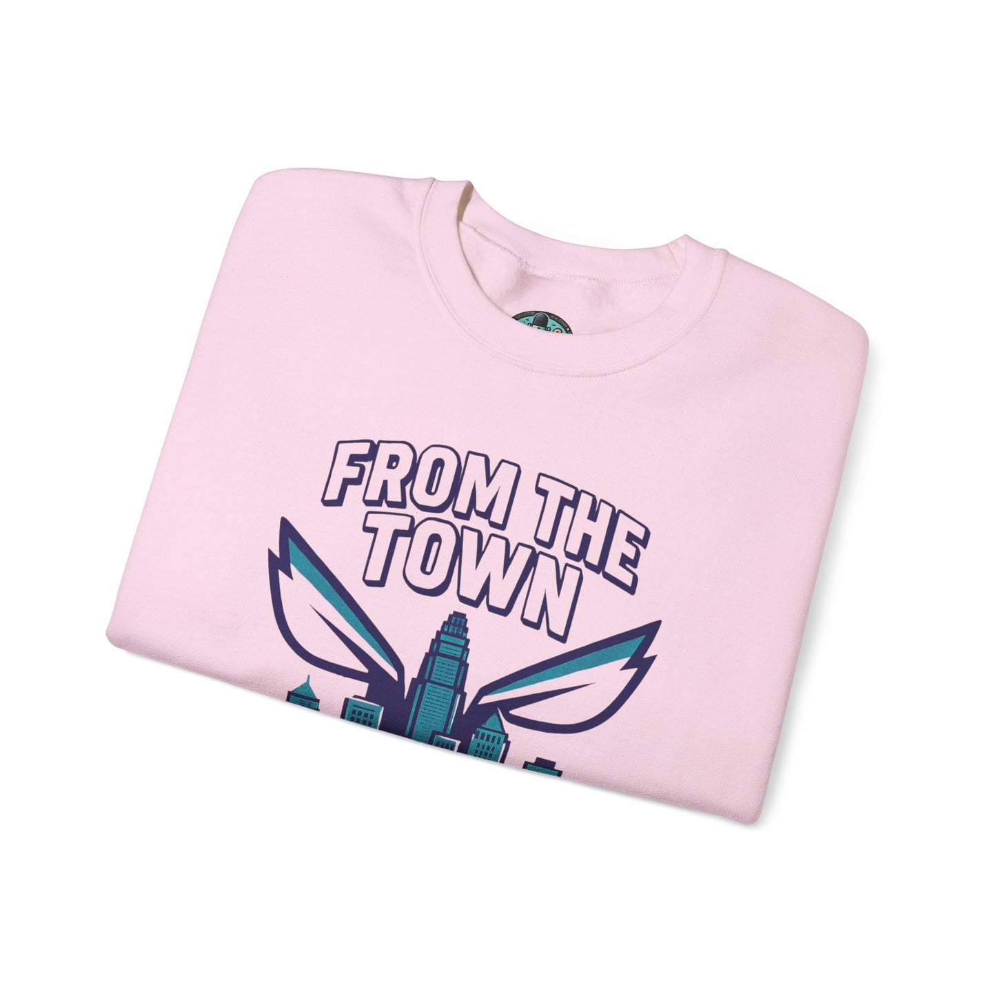 Charlotte From The Town Crewneck Sweatshirt — Queen City Pride Pullover