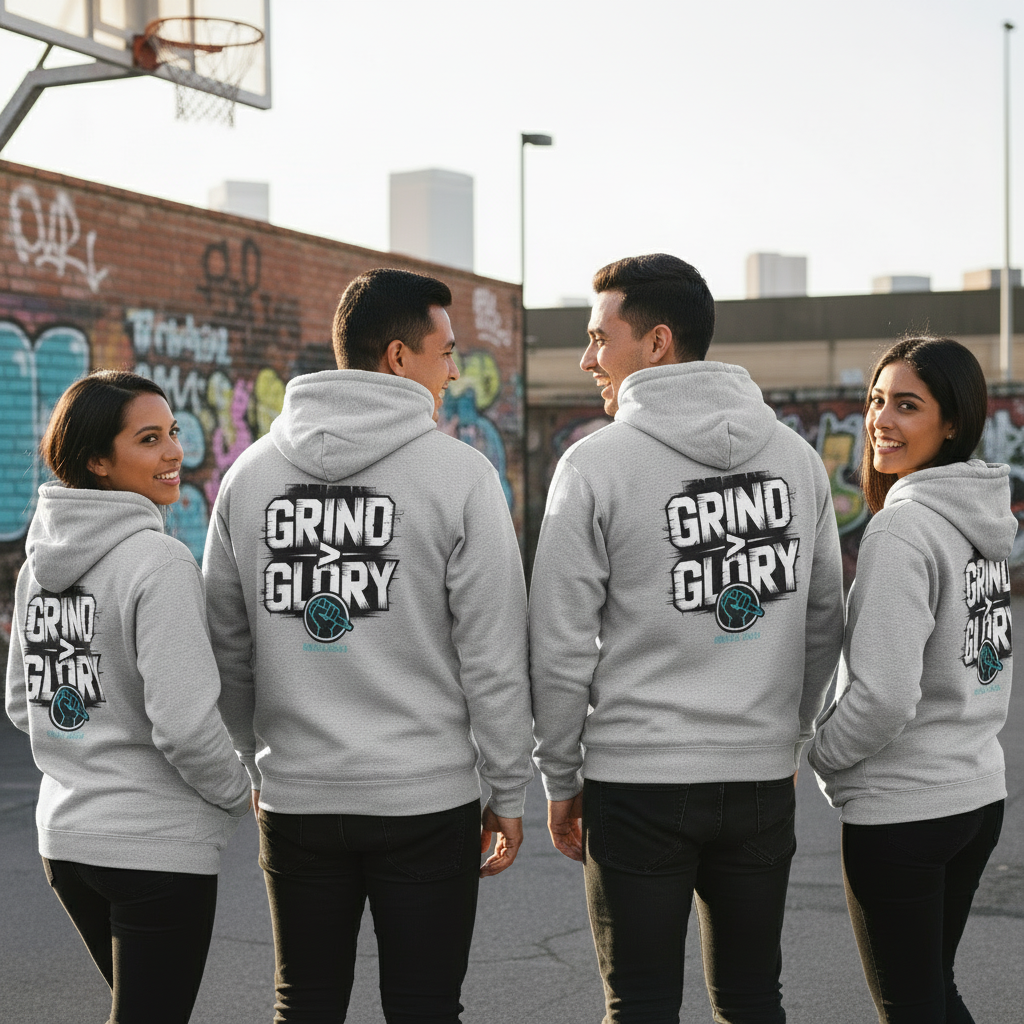 Full Zip Hooded Sweatshirt - IAGHY logo