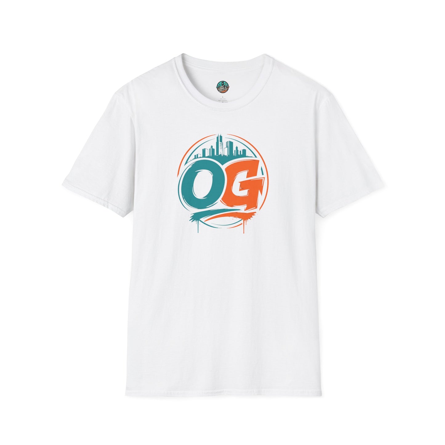 OG Legend Tee — Retro Miami Skyline Graphic T-Shirt