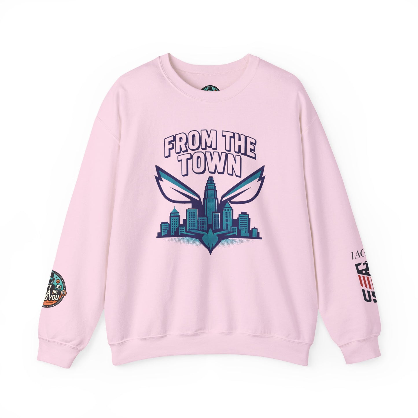 Charlotte From The Town Crewneck Sweatshirt — Queen City Pride Pullover