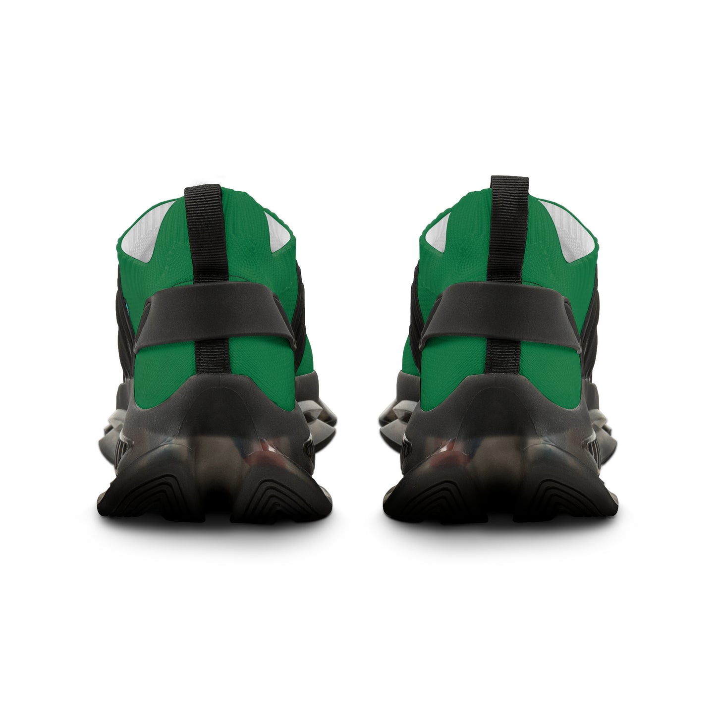 Green Mesh Sneakers — Lightweight Athletic Running Shoes for Men