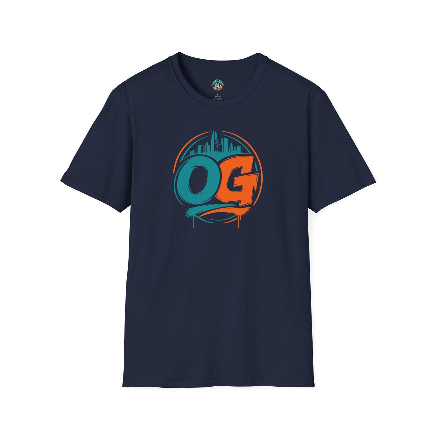 OG Legend Tee — Retro Miami Skyline Graphic T-Shirt