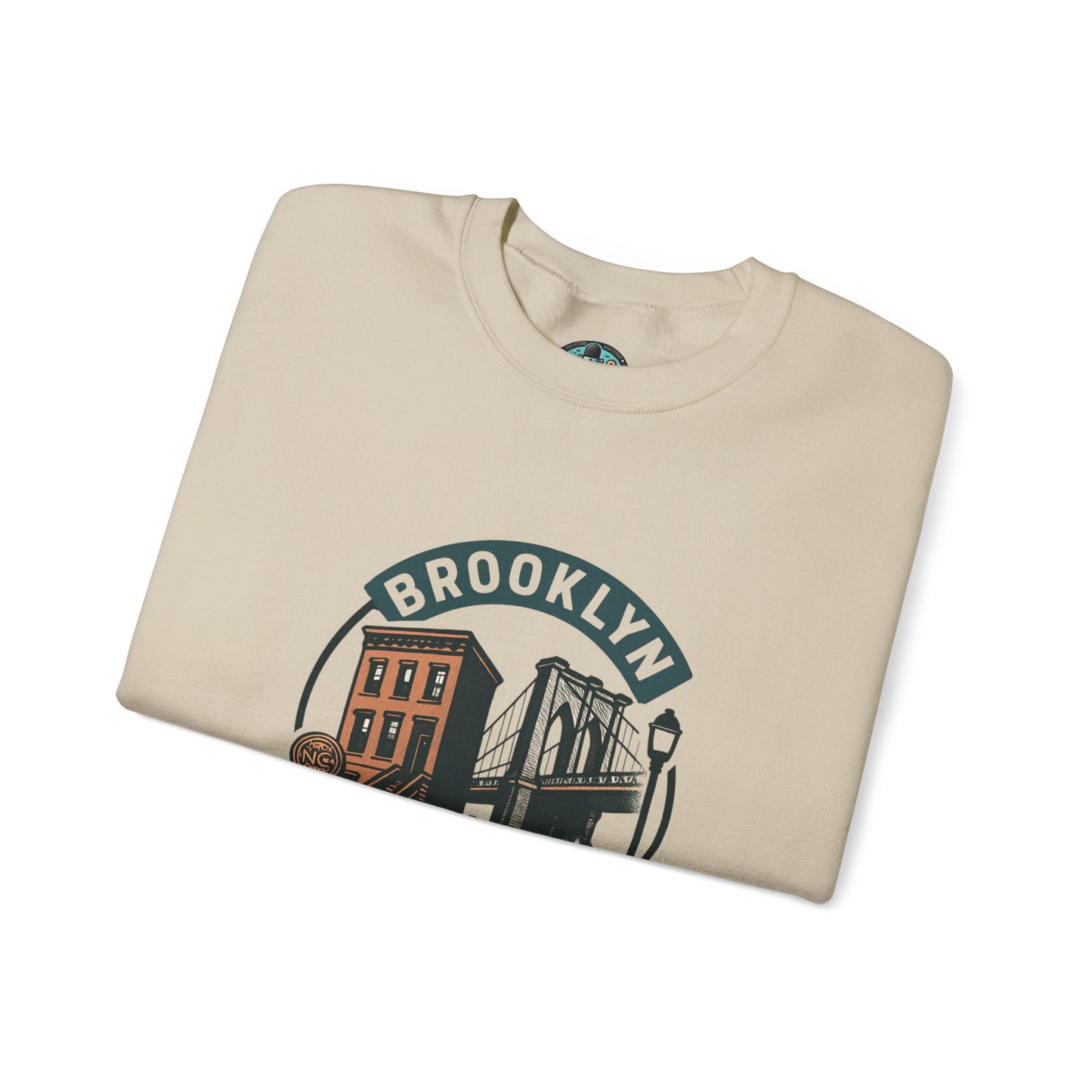 Brooklyn From The Town Crewneck Sweatshirt — NYC Borough Pride Pullover