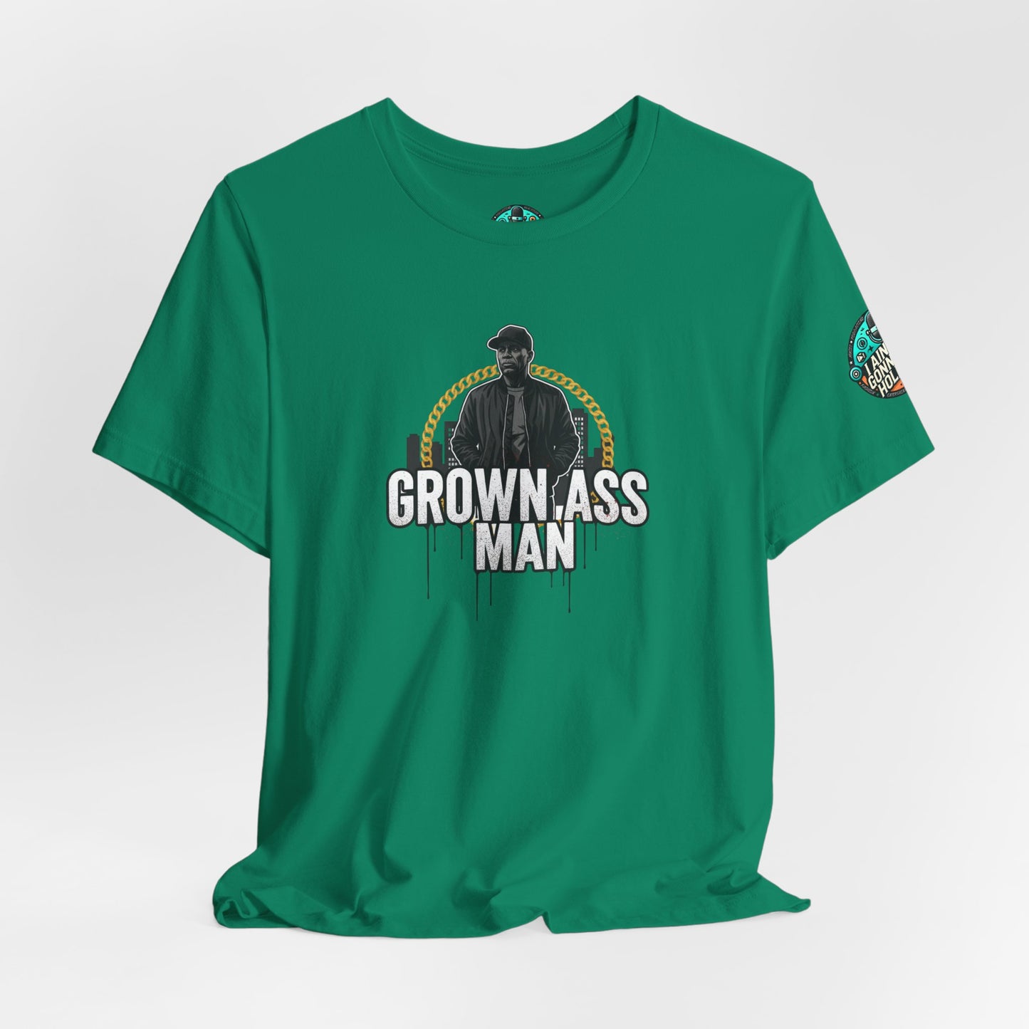Grown Ass Man Graphic Tee — Funny Urban Slang T‑Shirt
