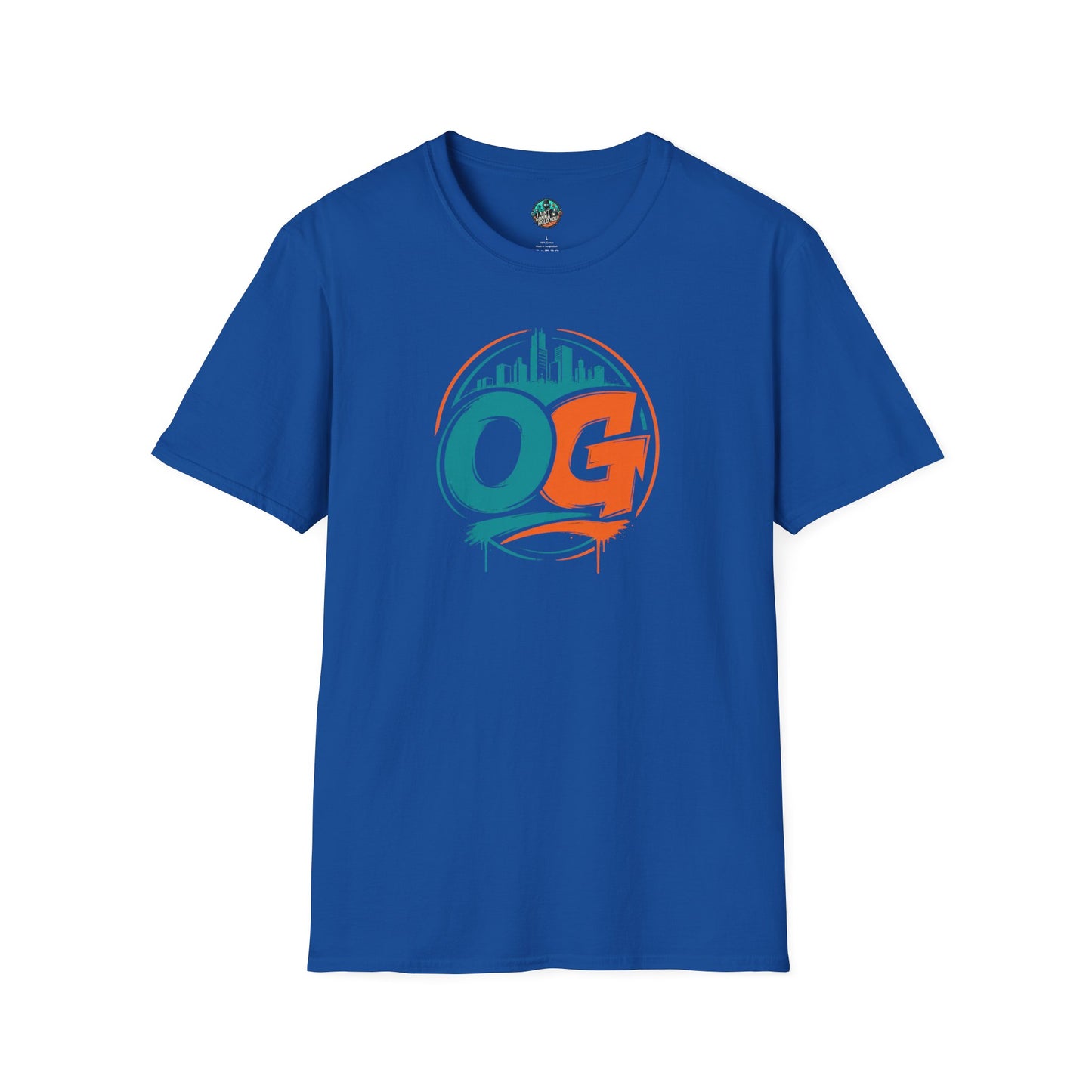 OG Legend Tee — Retro Miami Skyline Graphic T-Shirt