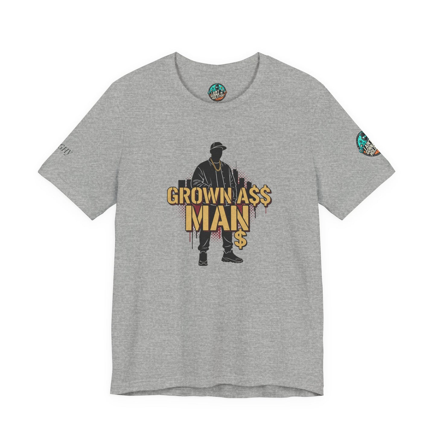 Grown Ass Man 3.0 Graphic Tee — Funny Urban Slang T‑Shirt