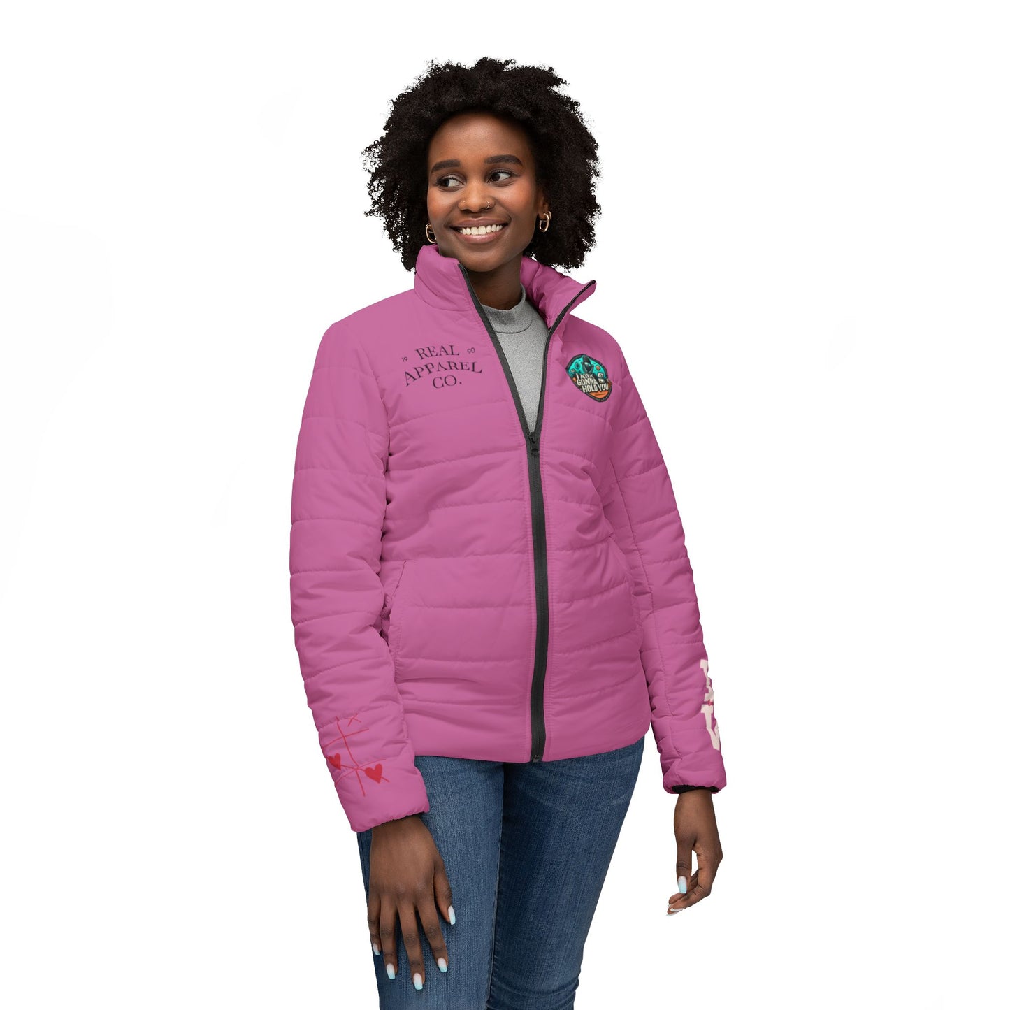 Women’s Puffer Jacket — Pink Passion